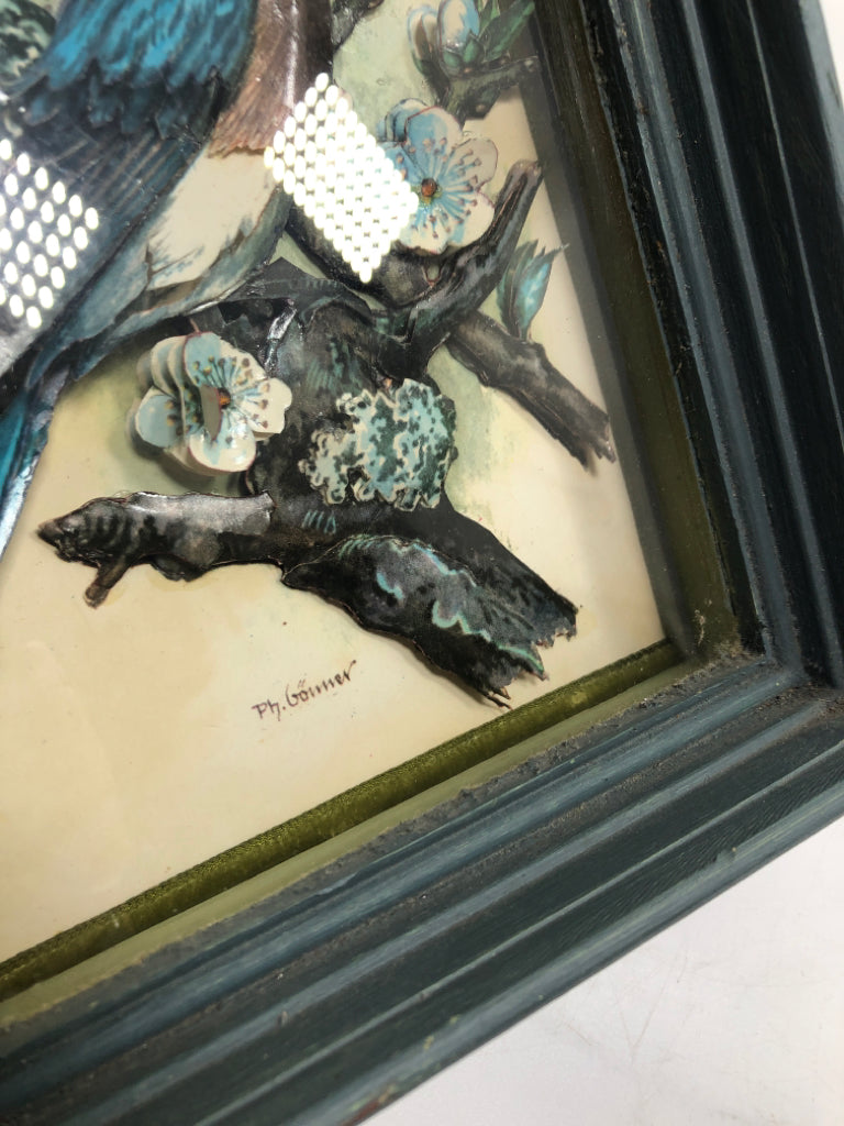 3-D VTG PH GONNER BLUEBIRD LAYERED ARTWORK.