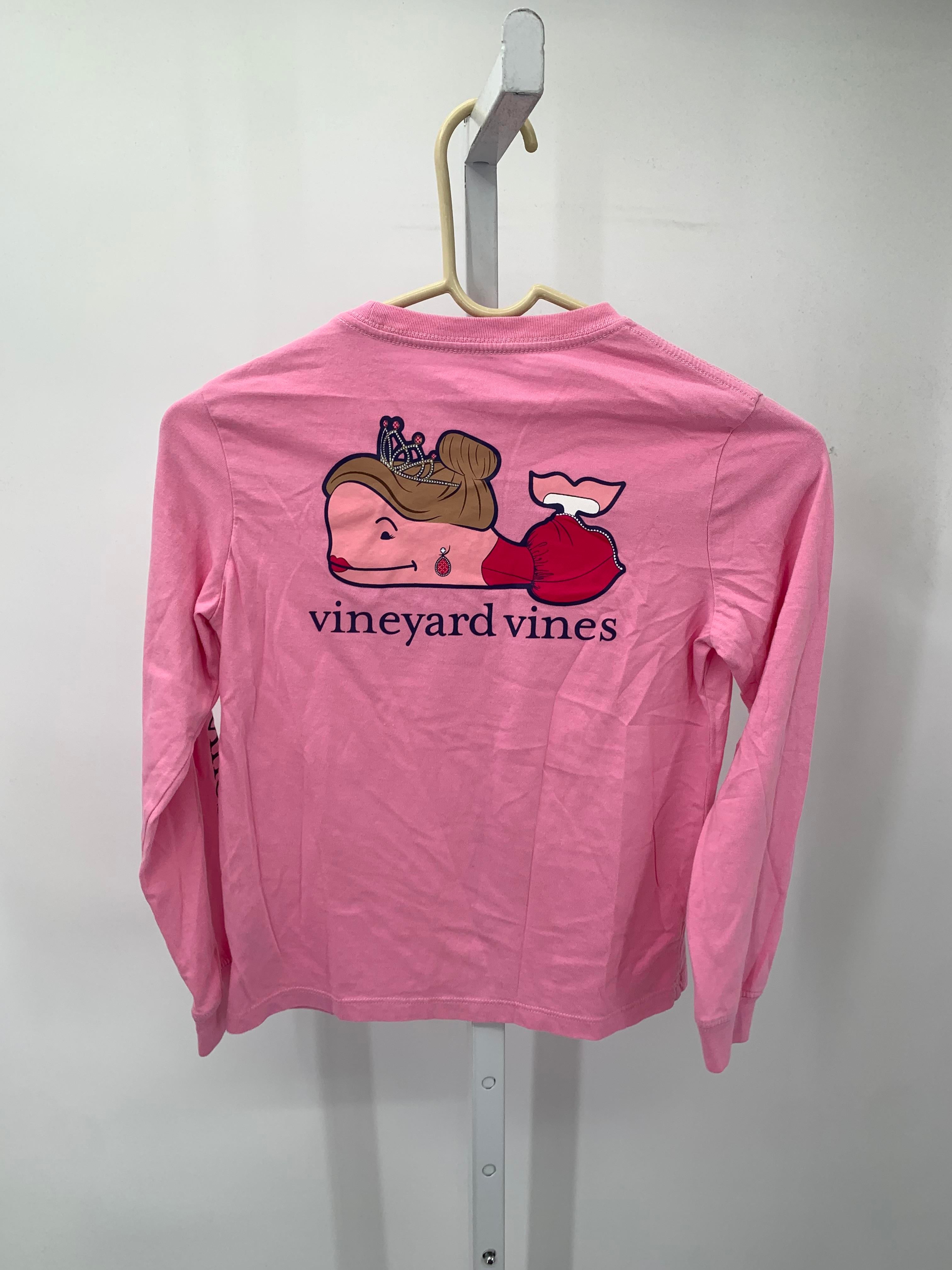 Vineyard Vines Size 7 Girls Long Sleeve Shirt