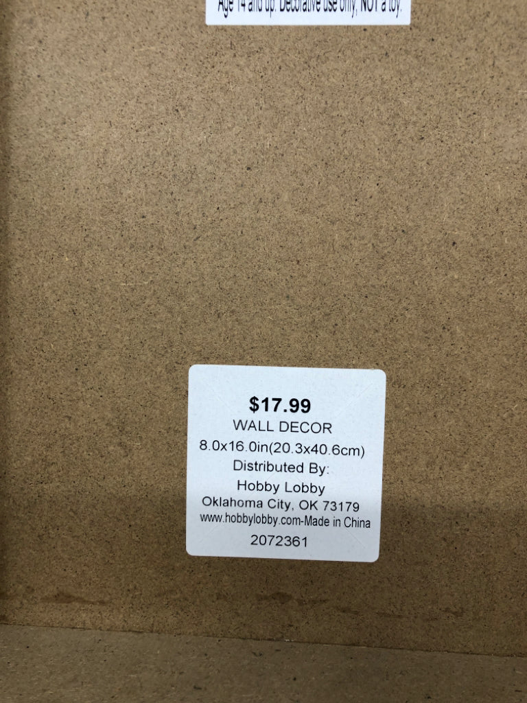 NO ONE EATS UNTIL WE SAY AMEN.