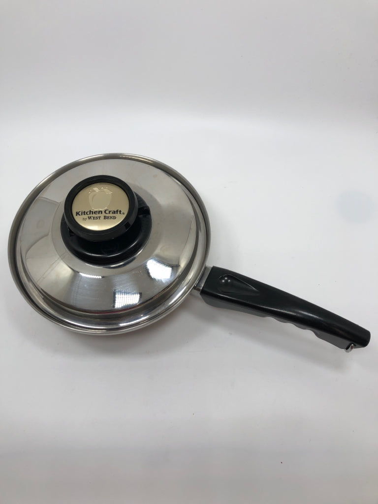 KITCHEN CRAFT SAUCE PAN W/LID.