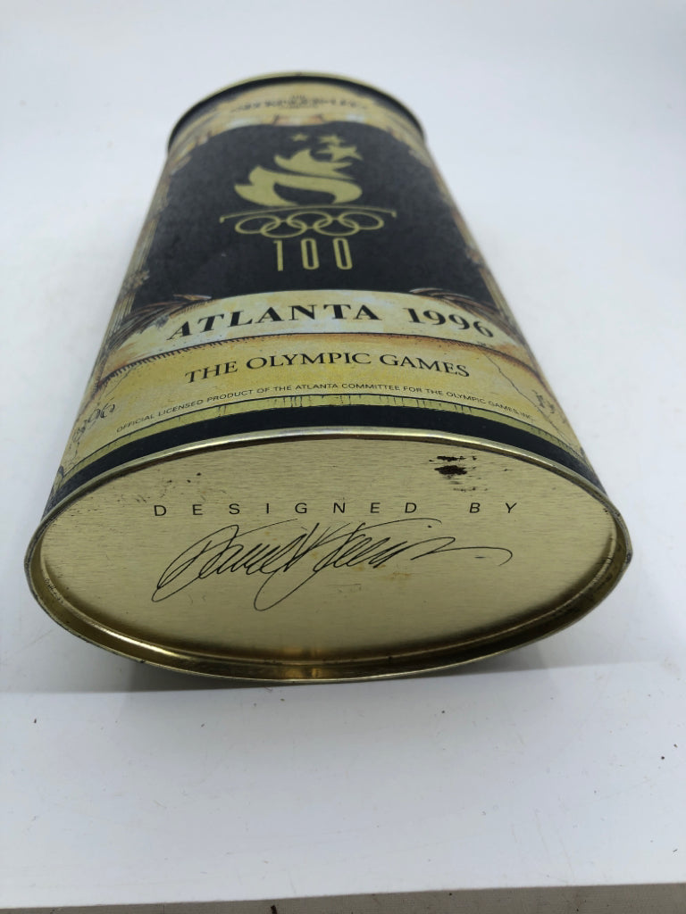 OVAL TIN ATHENS THE OLYMPIC GAMES.