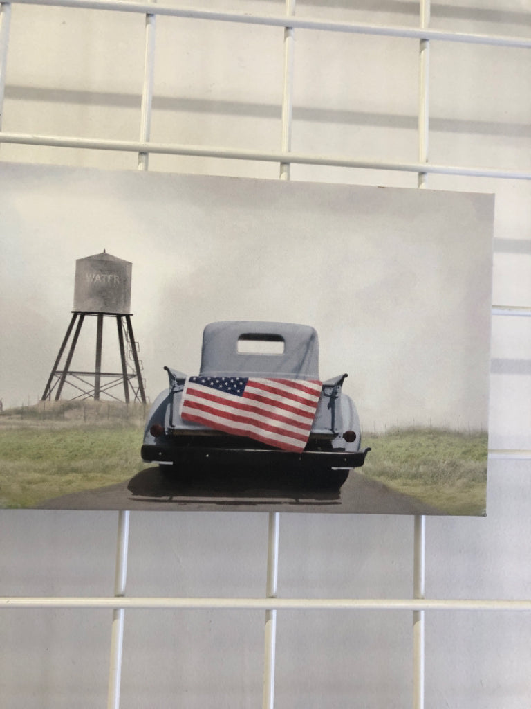 FARM PRINT WALL HANGING.