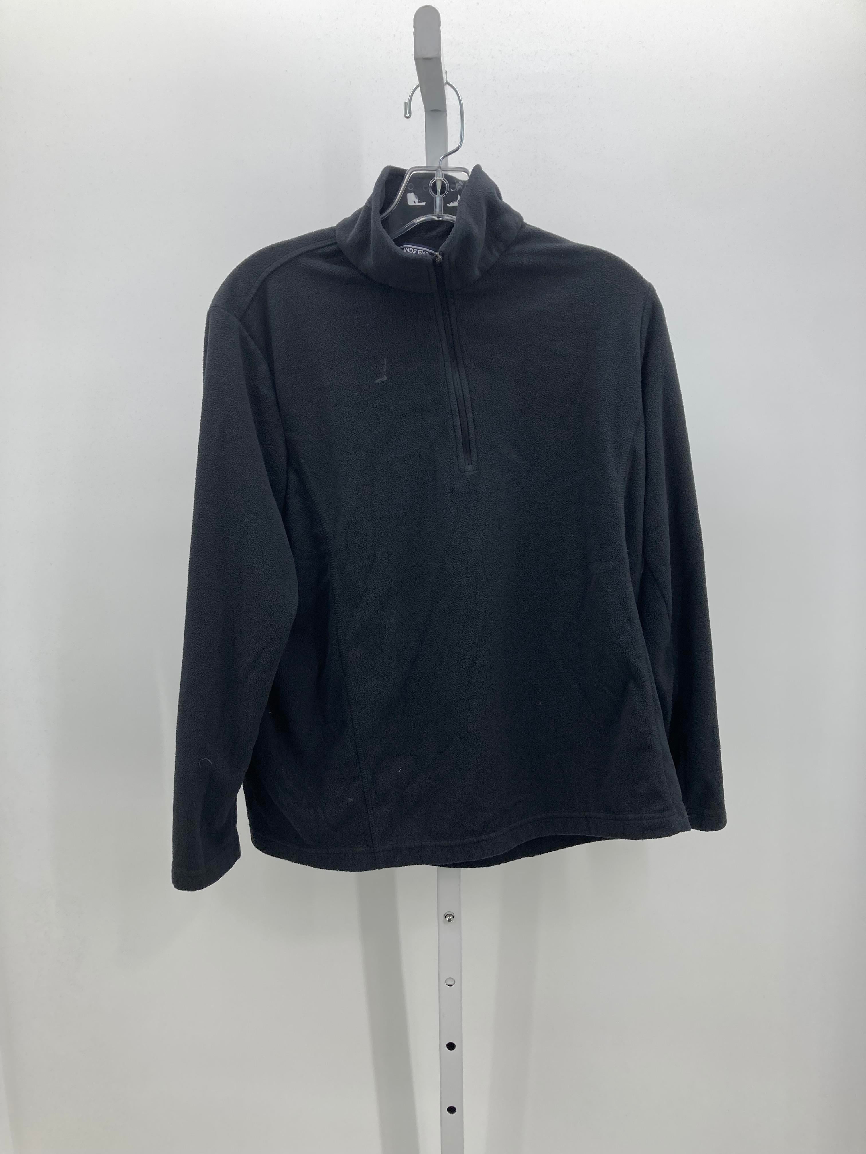 Lands End Size Medium Petite Petite Long Sleeve Shirt