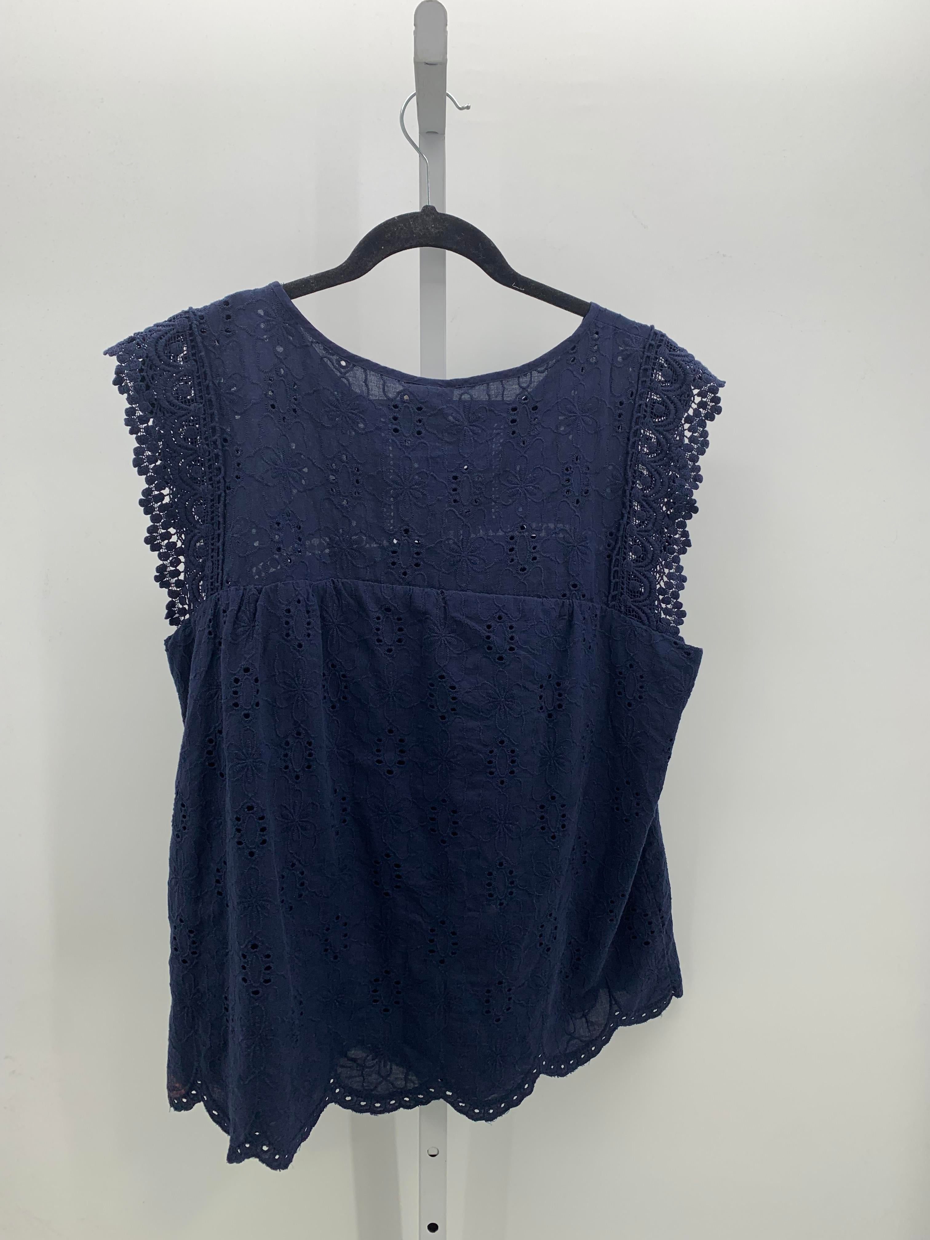 Knox Rose Size Large Misses Sleeveless Shirt