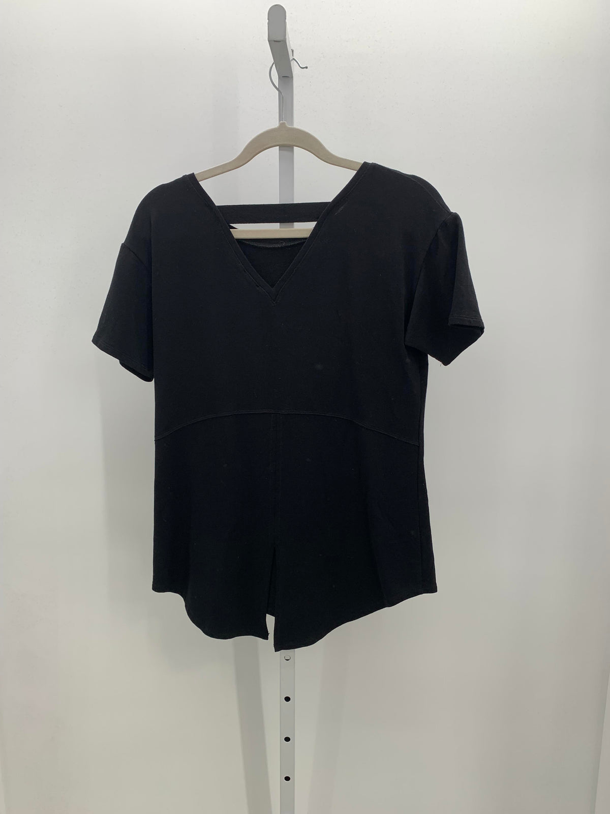 Chico's Size X Small Misses Short Sleeve Shirt