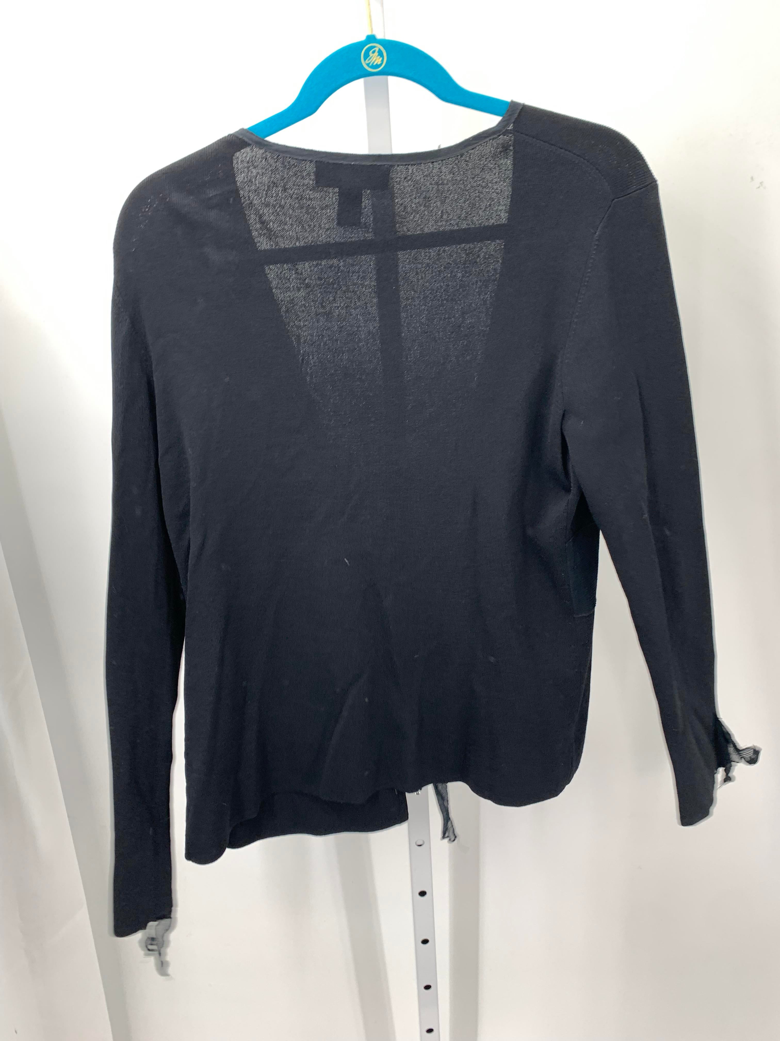 Cable & Gauge Size Large Misses Long Slv Sweater