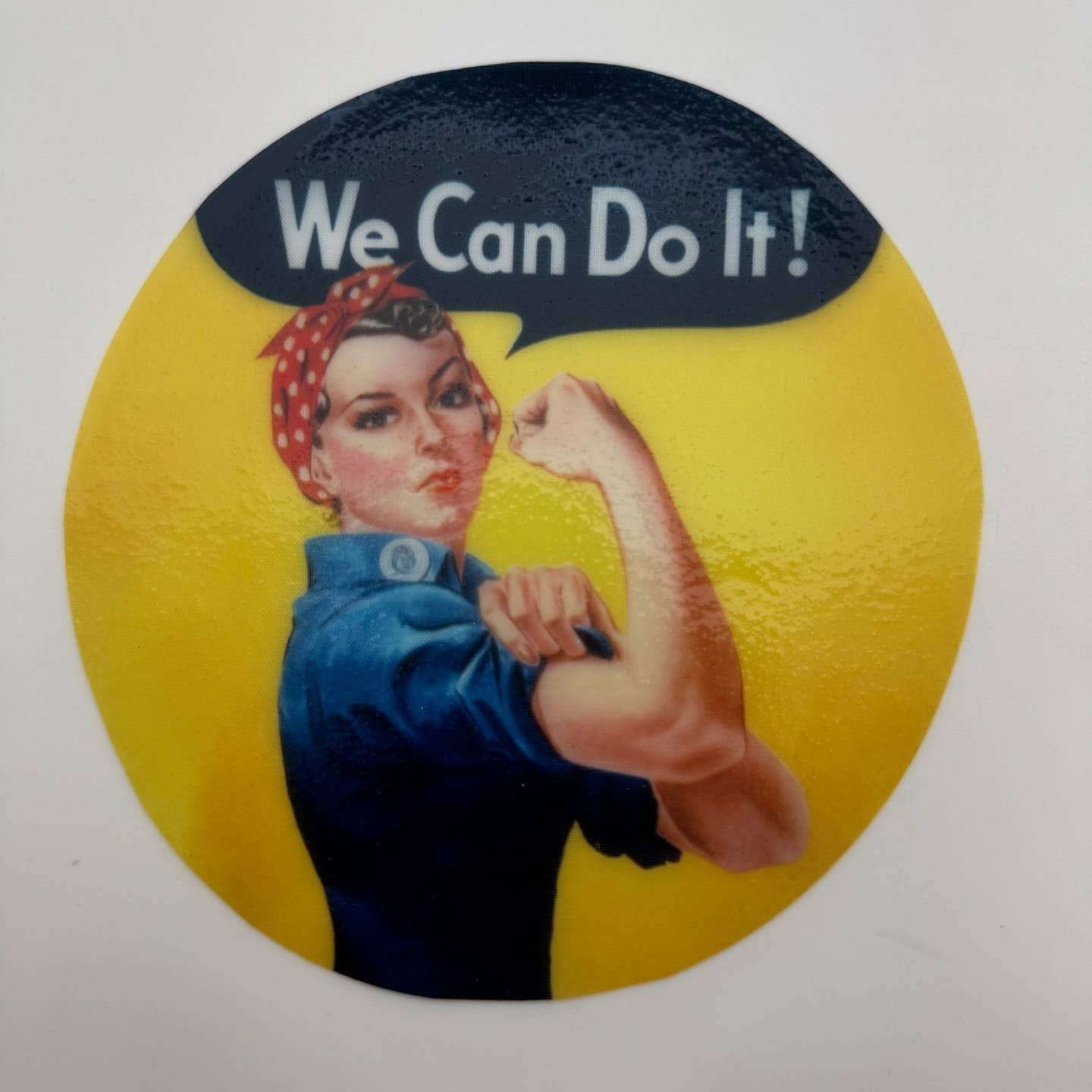New - Andreas Silicone Jar Opener - Rosie the Riveter