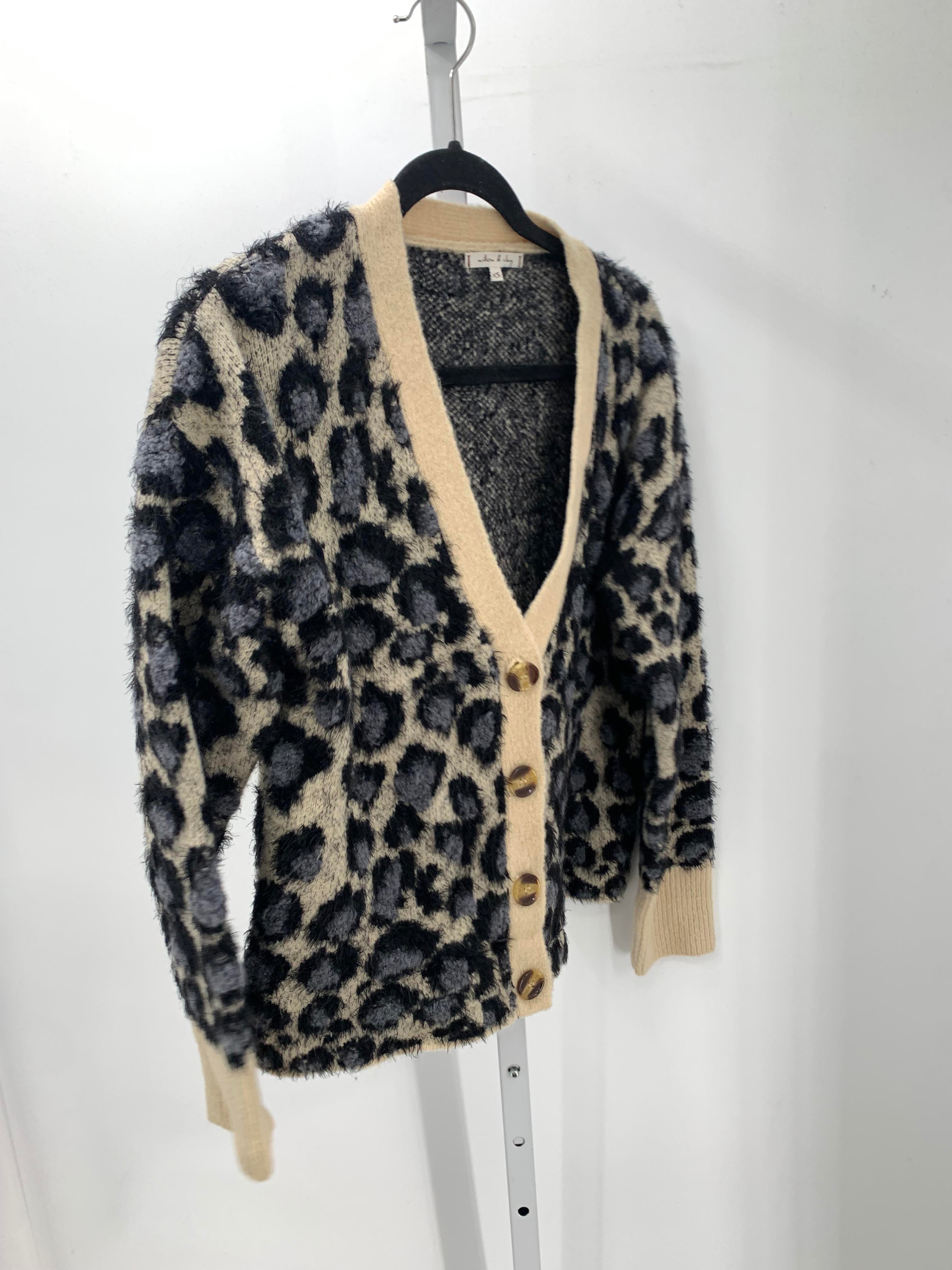 Size X Small Juniors Long Sleeve Sweater