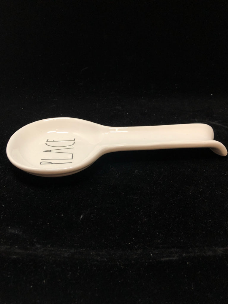 "PLACE" RAE DUNN SPOON REST.
