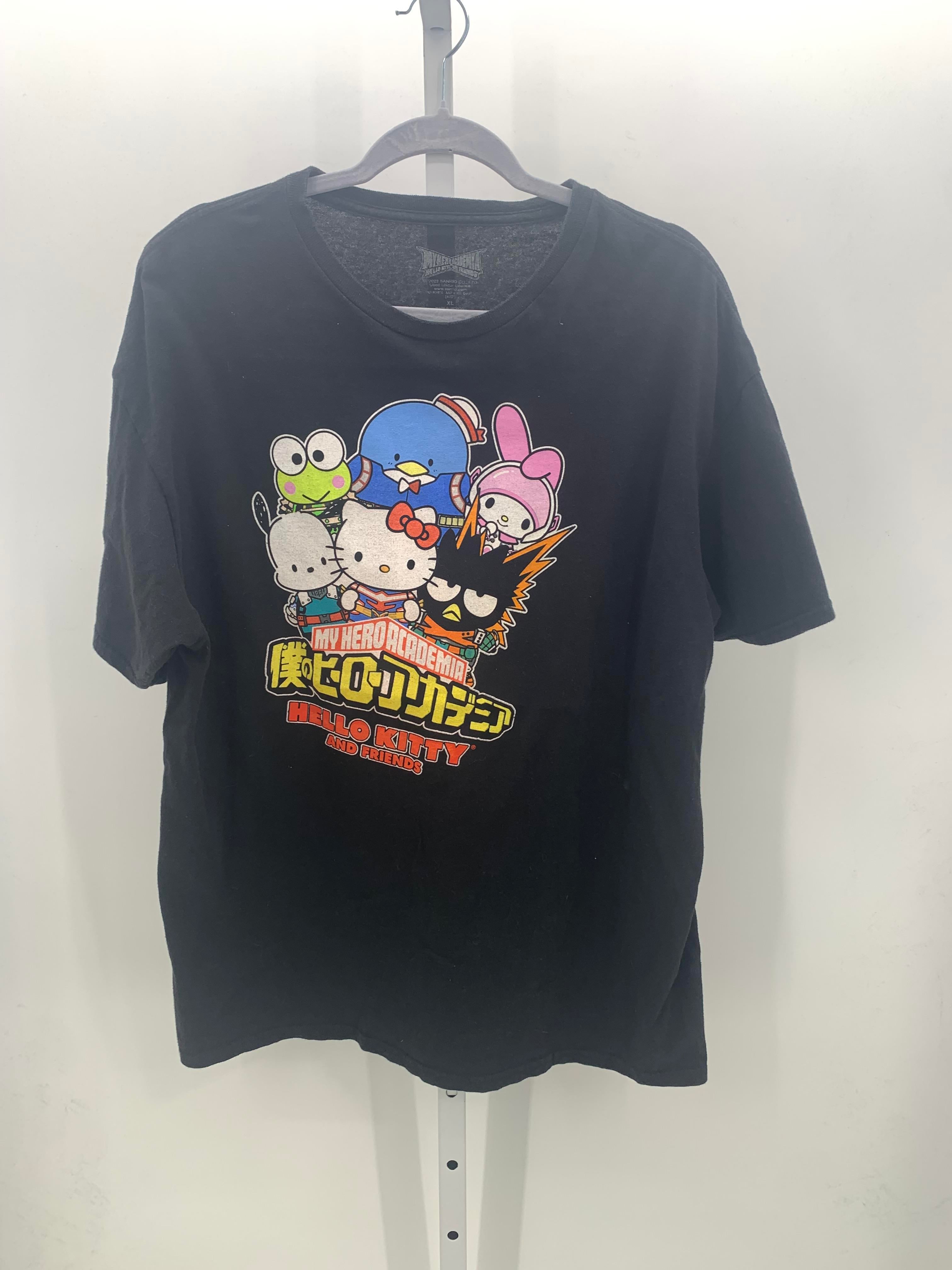 Sanrio Size Extra Large Young Men's Short Sleeve Shirt