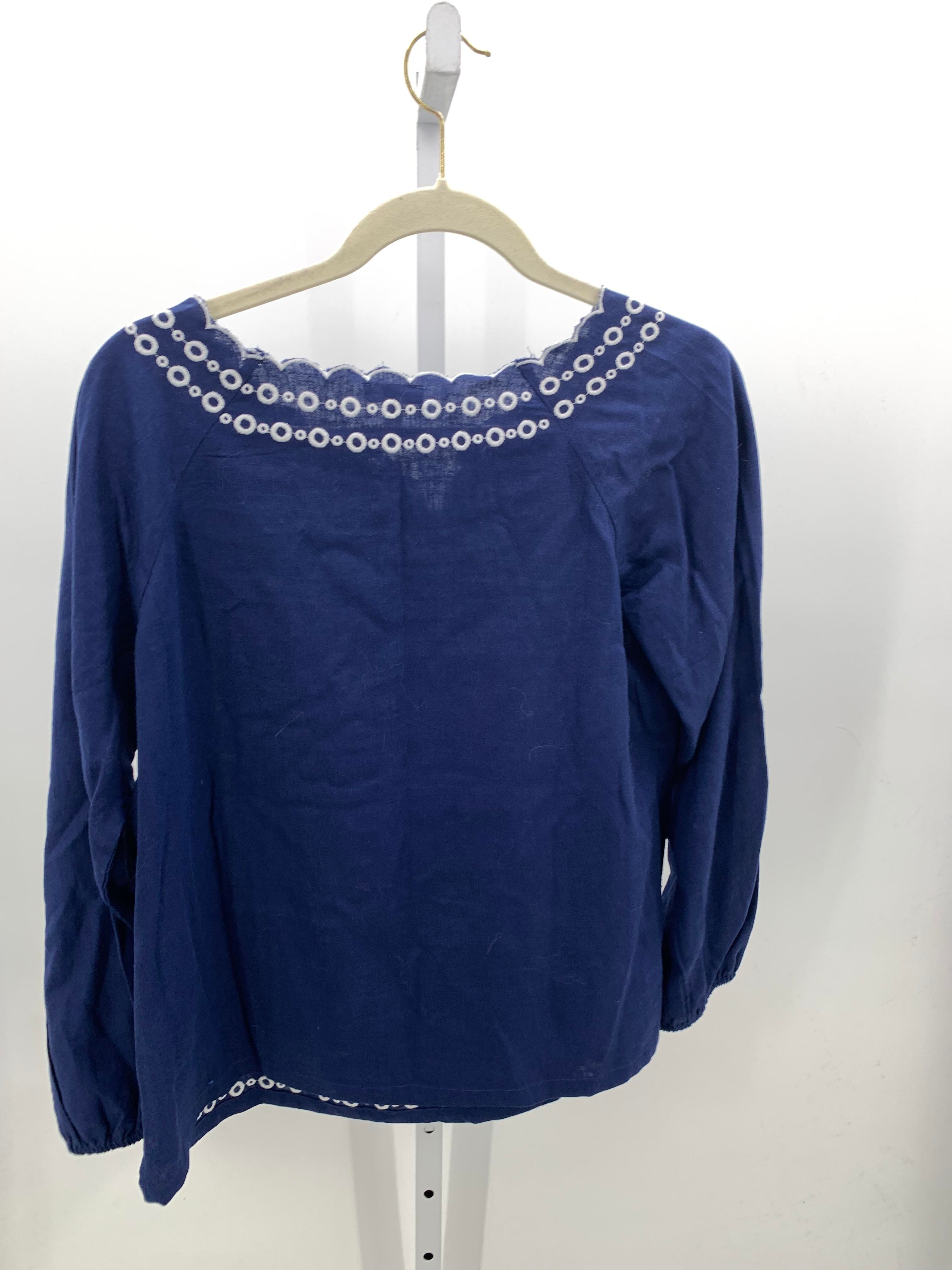 Talbots Size Medium Petite Petite Long Sleeve Shirt
