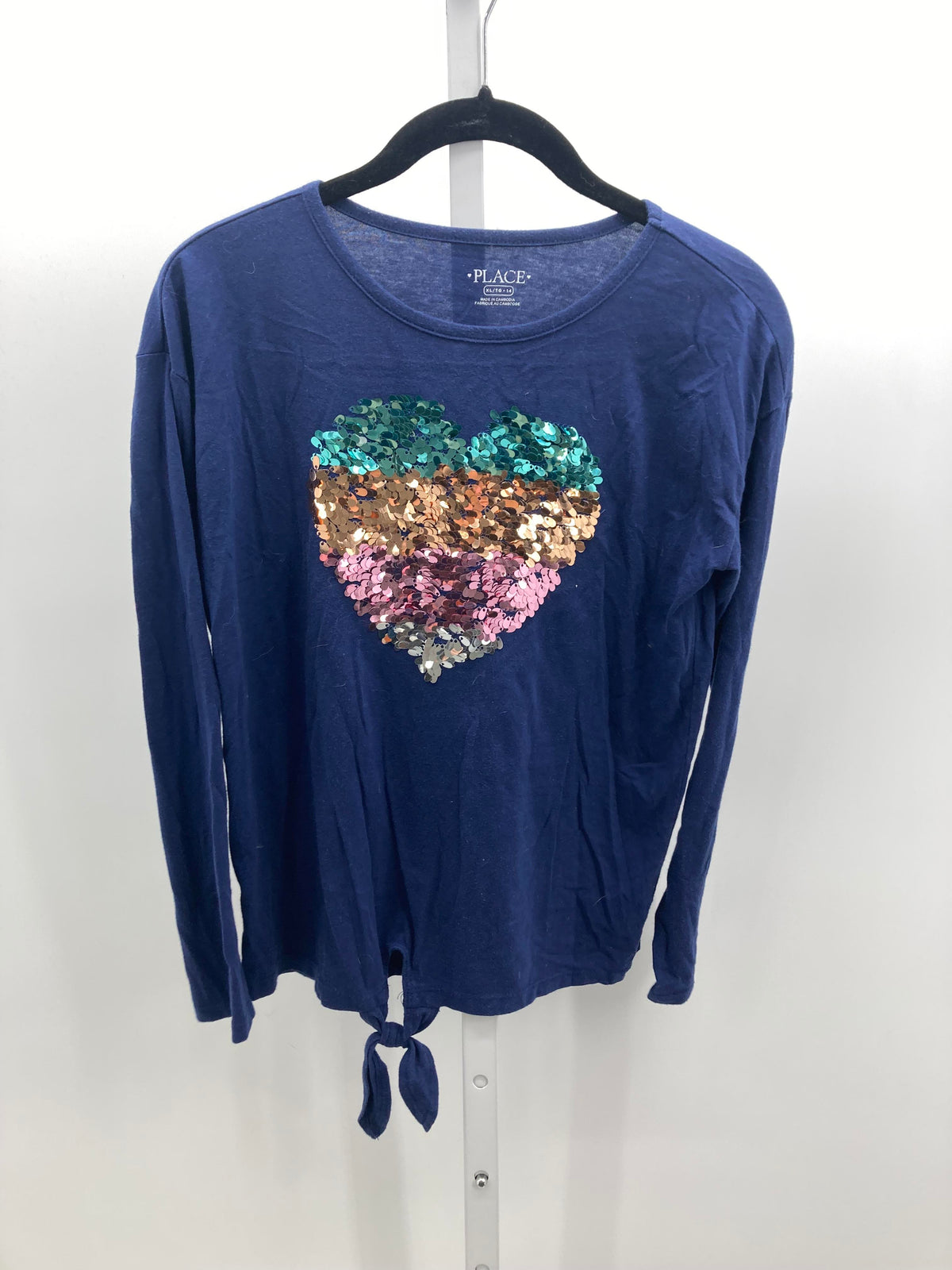 Children's Place Size 14 Girls Long Sleeve Shirt