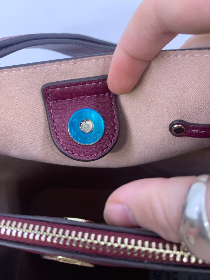 Kate Spade Marti Large Bucket Bag in Deep Berry- New With Tags