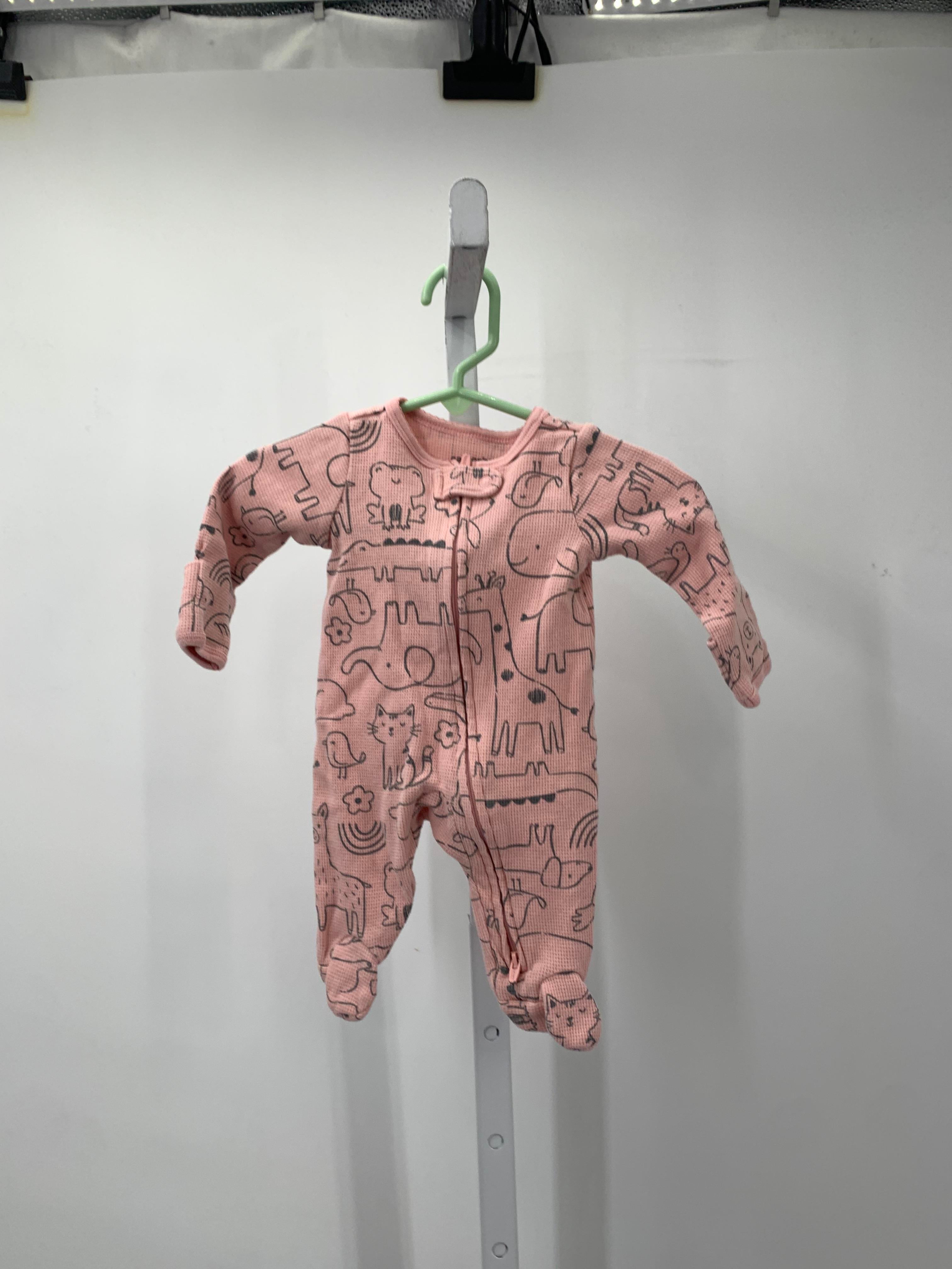 Carters Size Newborn Girls Long Slv. Romper