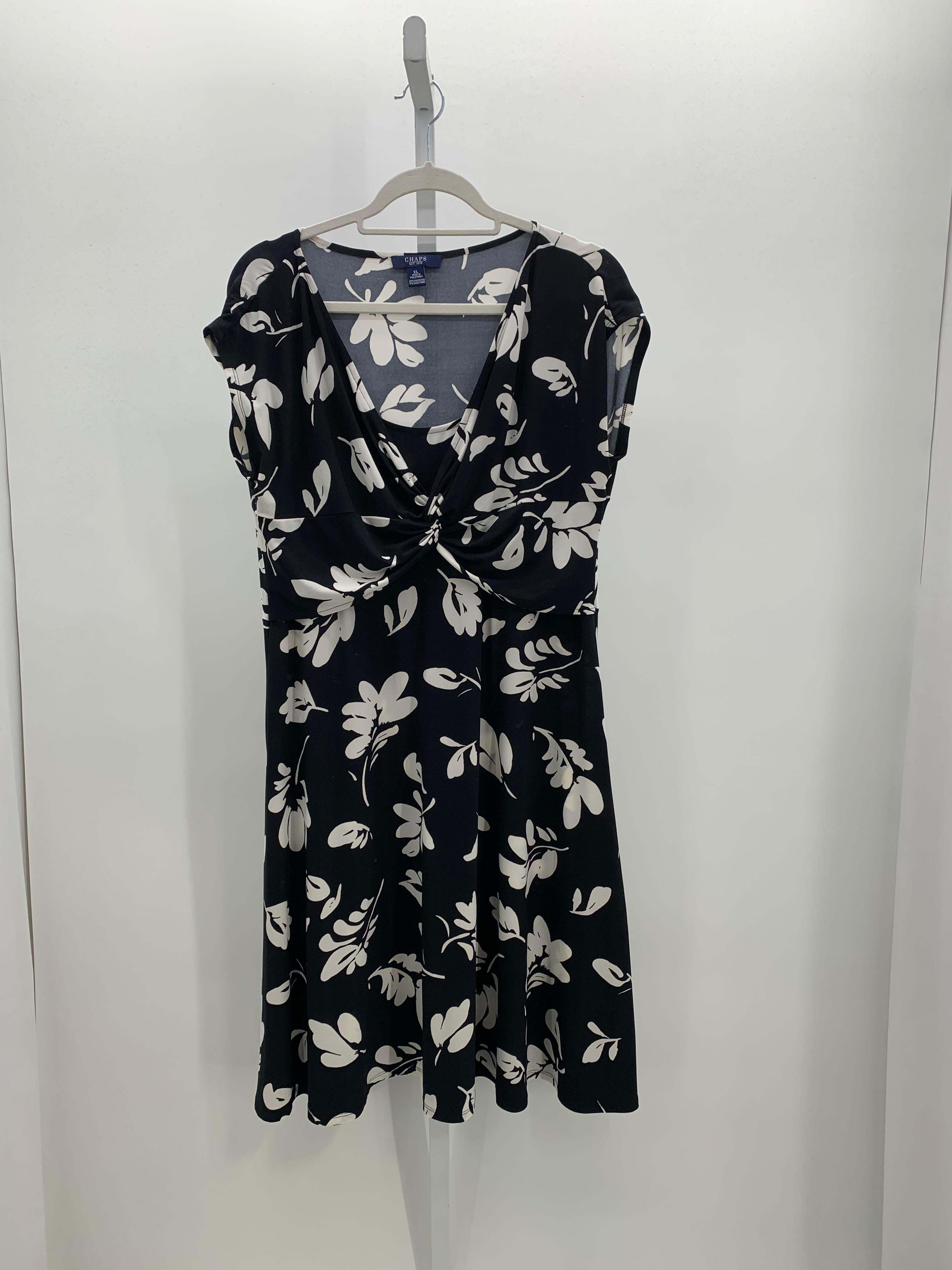 Chaps Size Extra Large Misses Sleeveless Dress