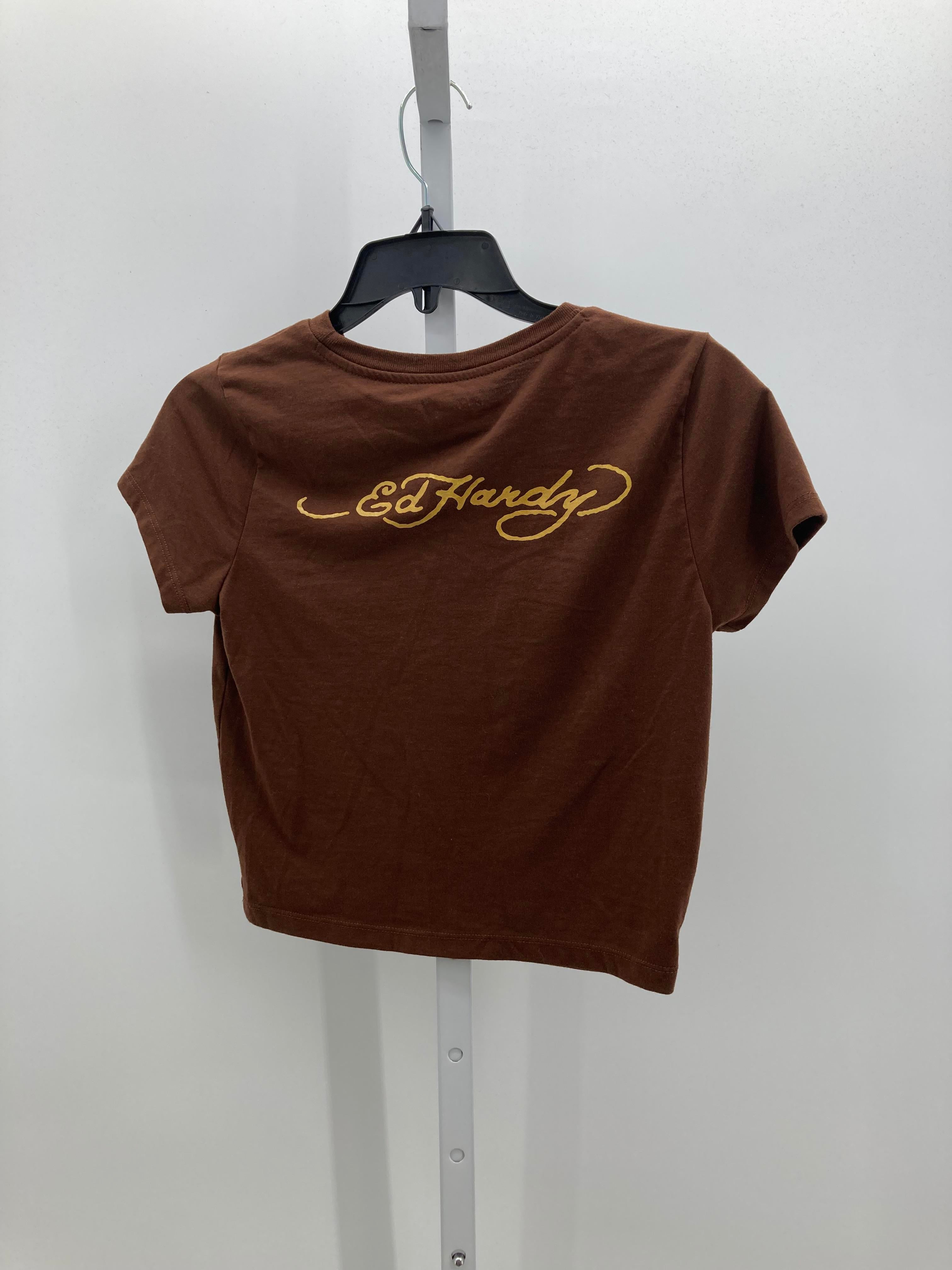 Ed Hardy Size Medium Juniors Short Sleeve Shirt
