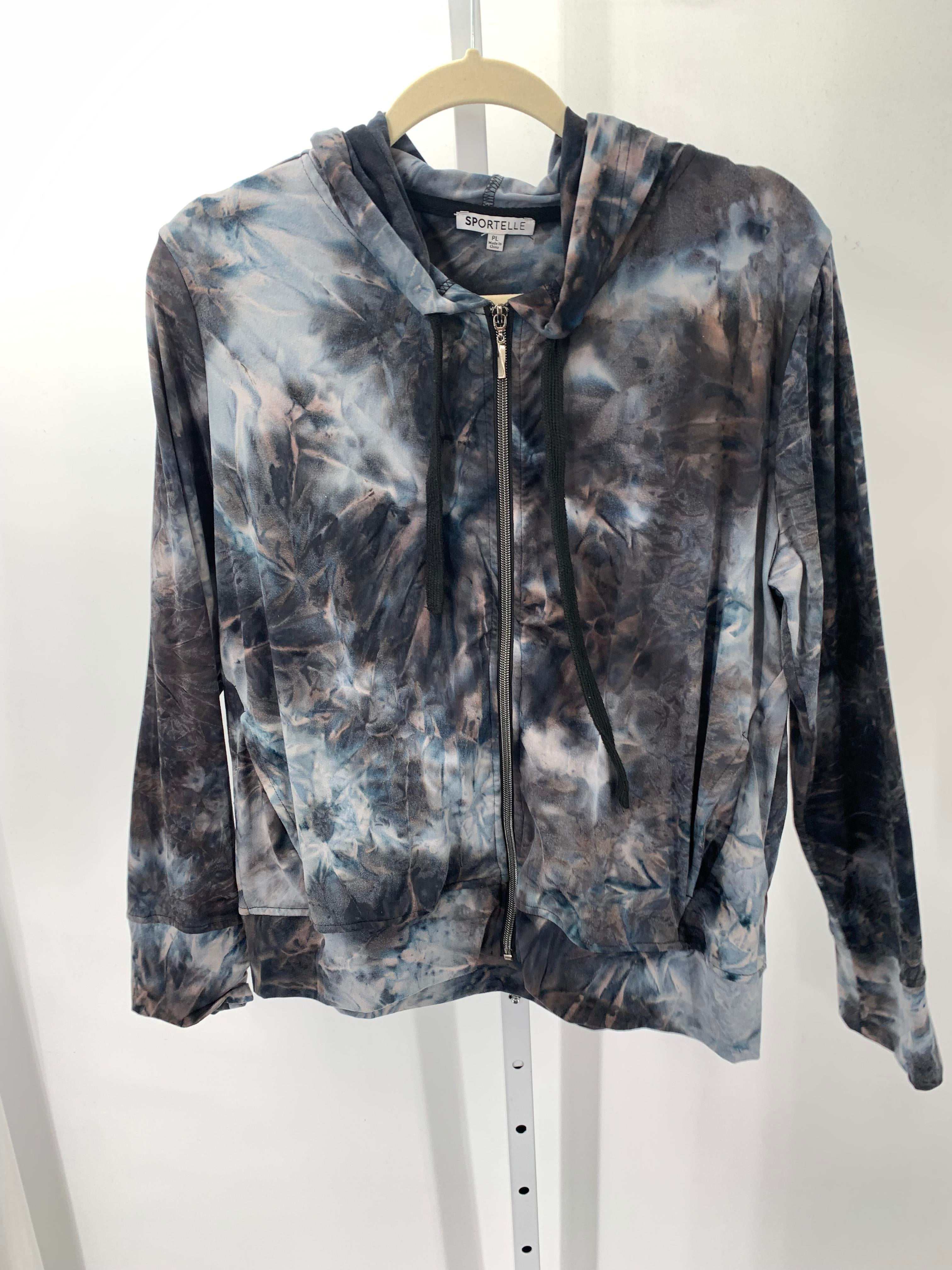 Size Large Petite Petite Sweat Jacket