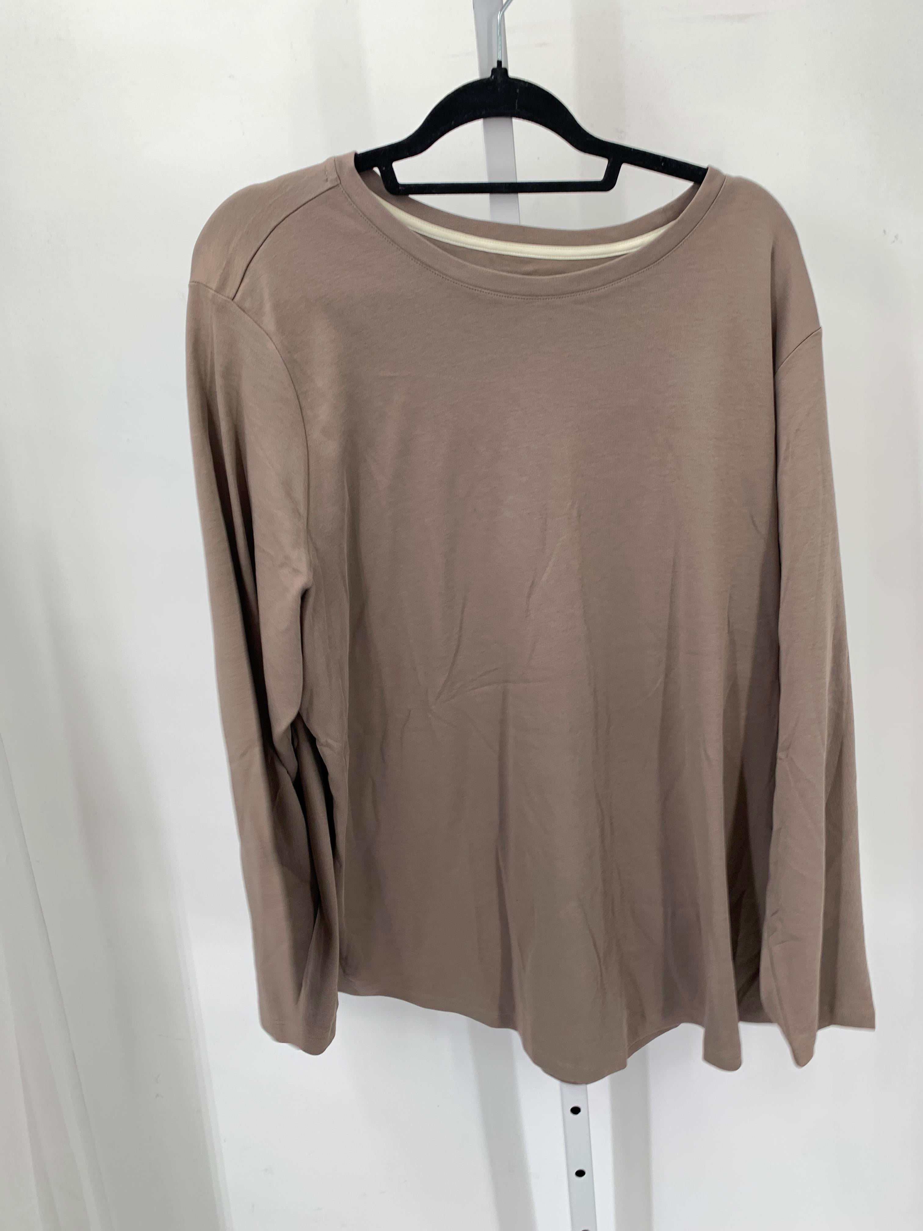 Isaac Mizrahi Size 3X Womens Long Sleeve Shirt