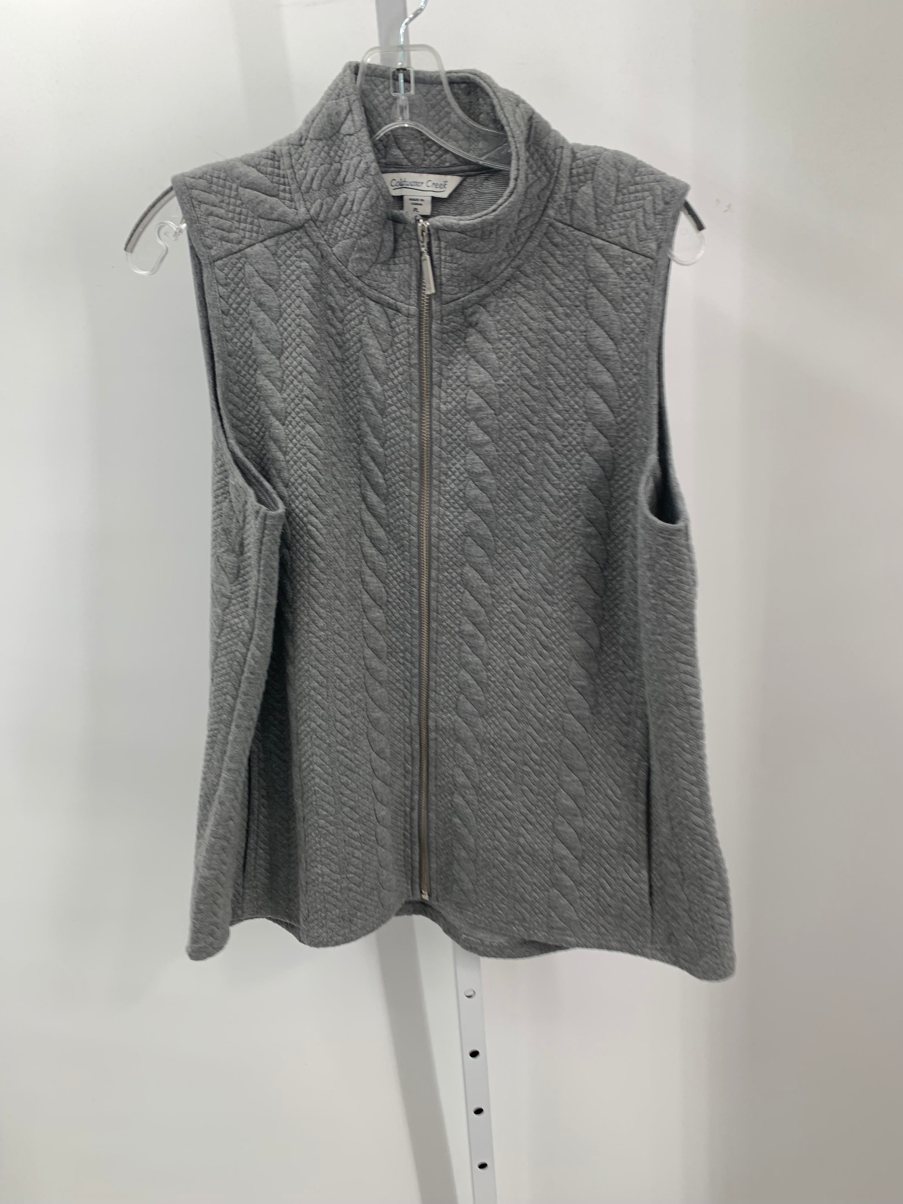 Coldwater Creek Size Large Petite Petite Vest