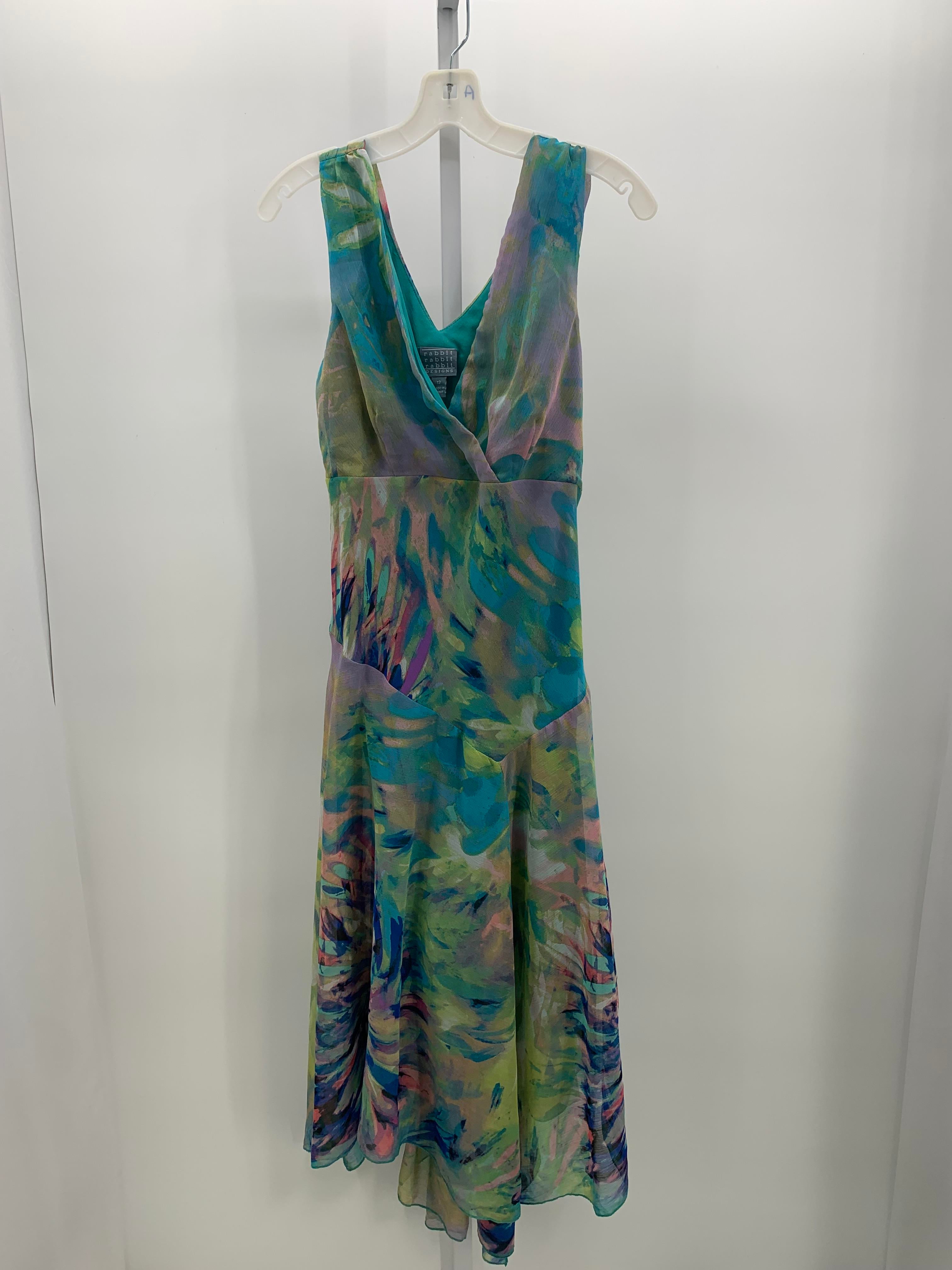 Rabbit Rabbit Size 12 Misses Sleeveless Dress