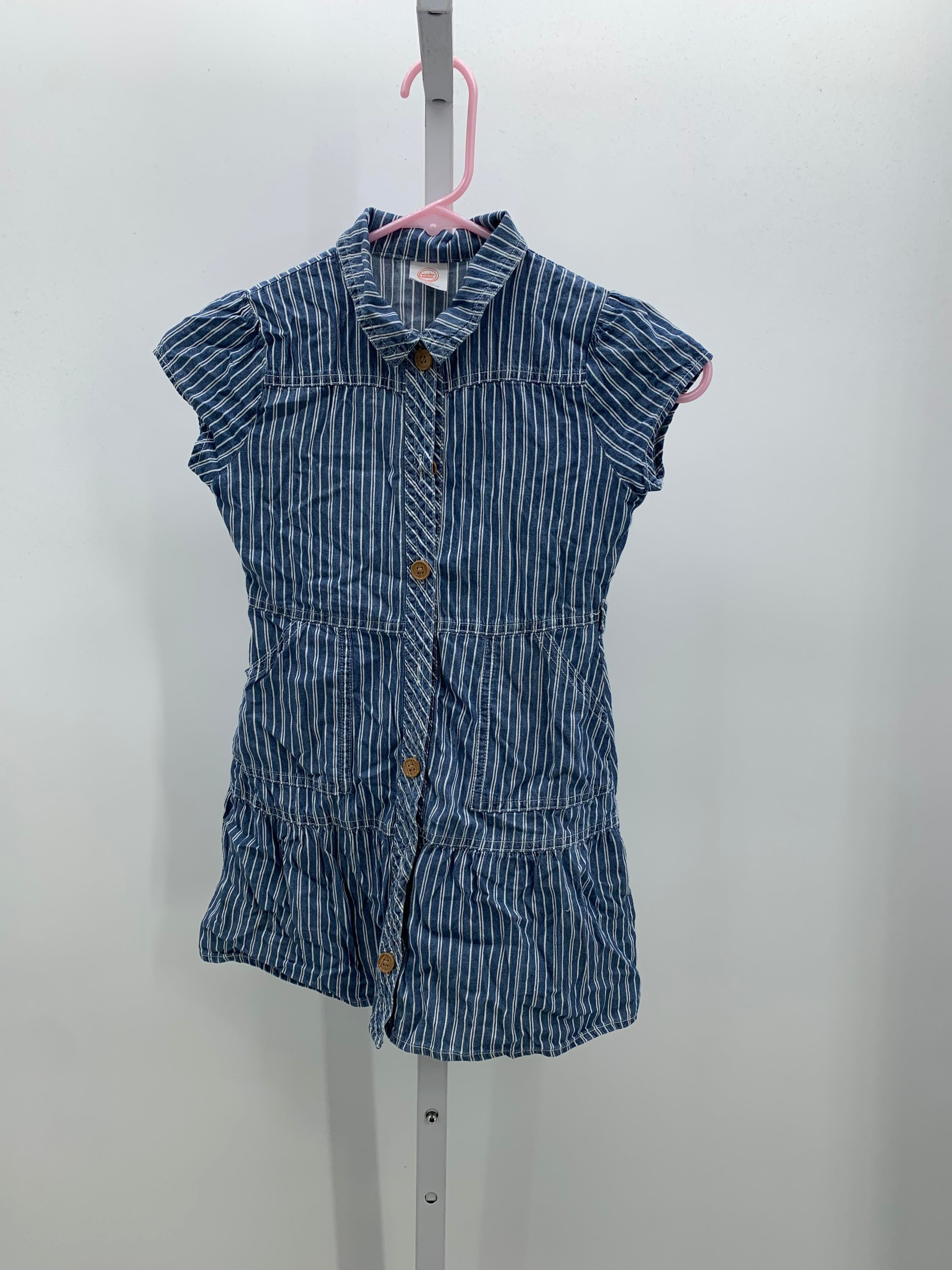 Wonder Nation Size 6/6X Girls Short Sleeve Dress