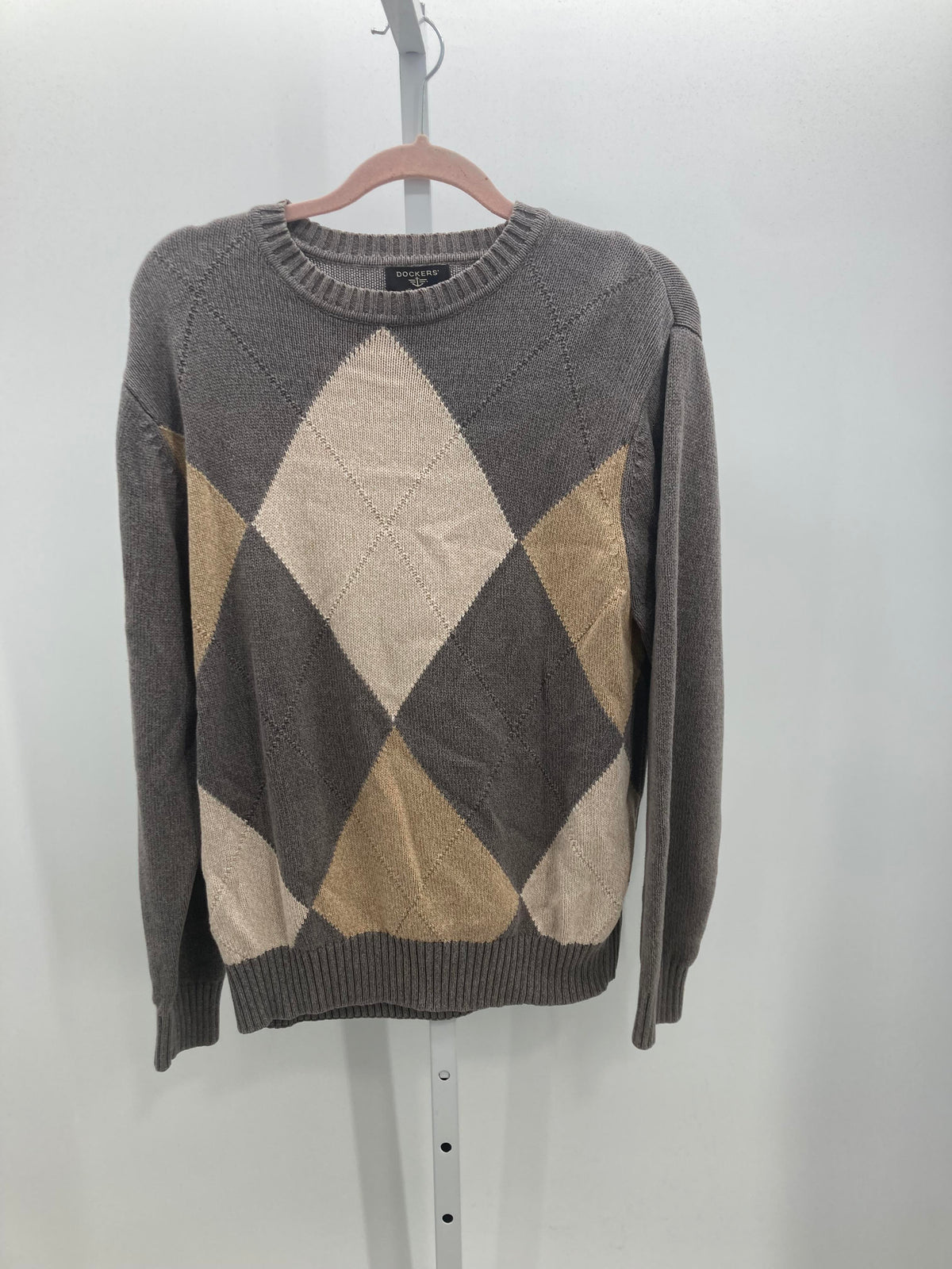 DIAMOND PATTERN SWEATER