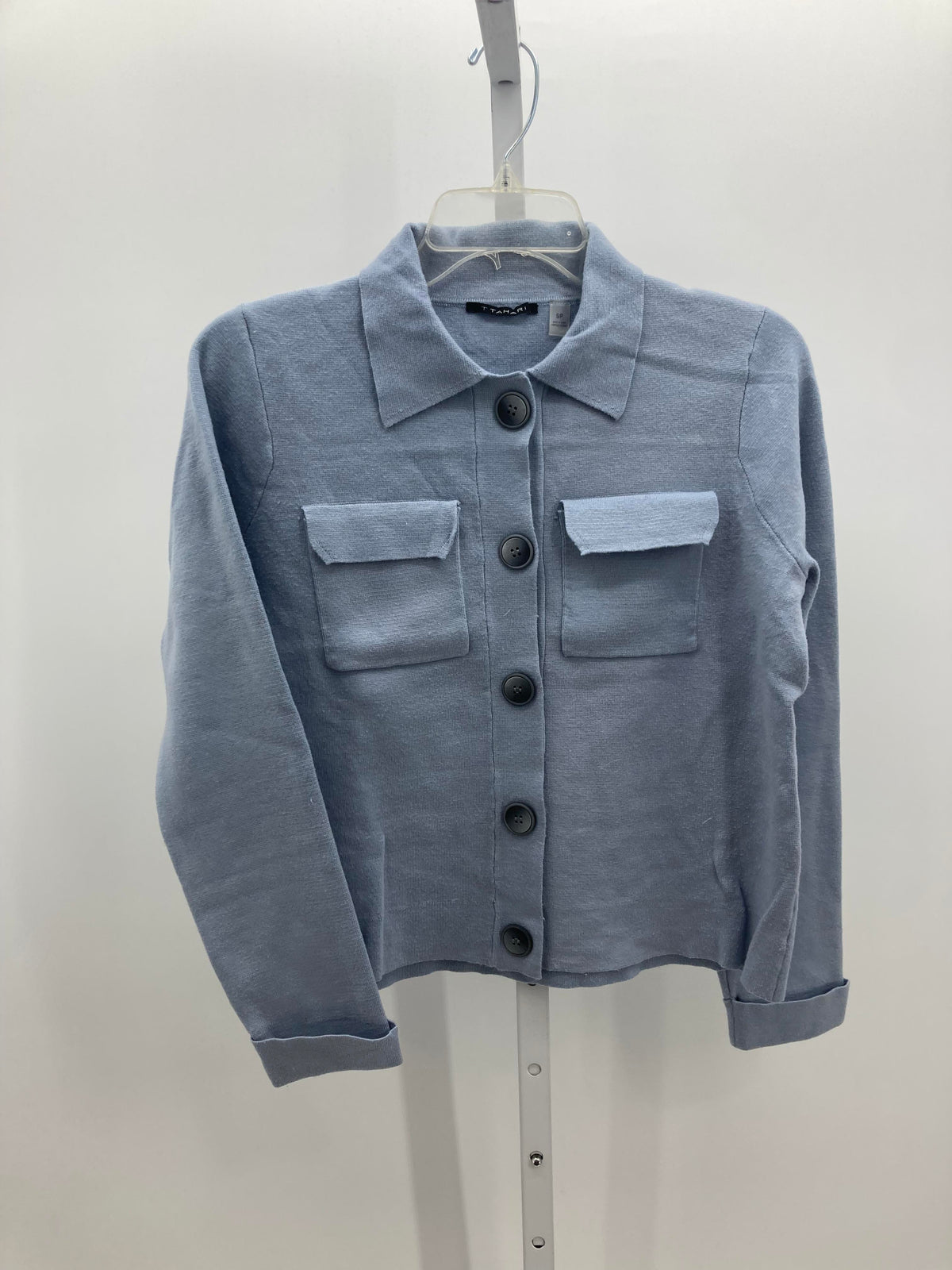 Tahari Size Small Misses Long Slv Sweater