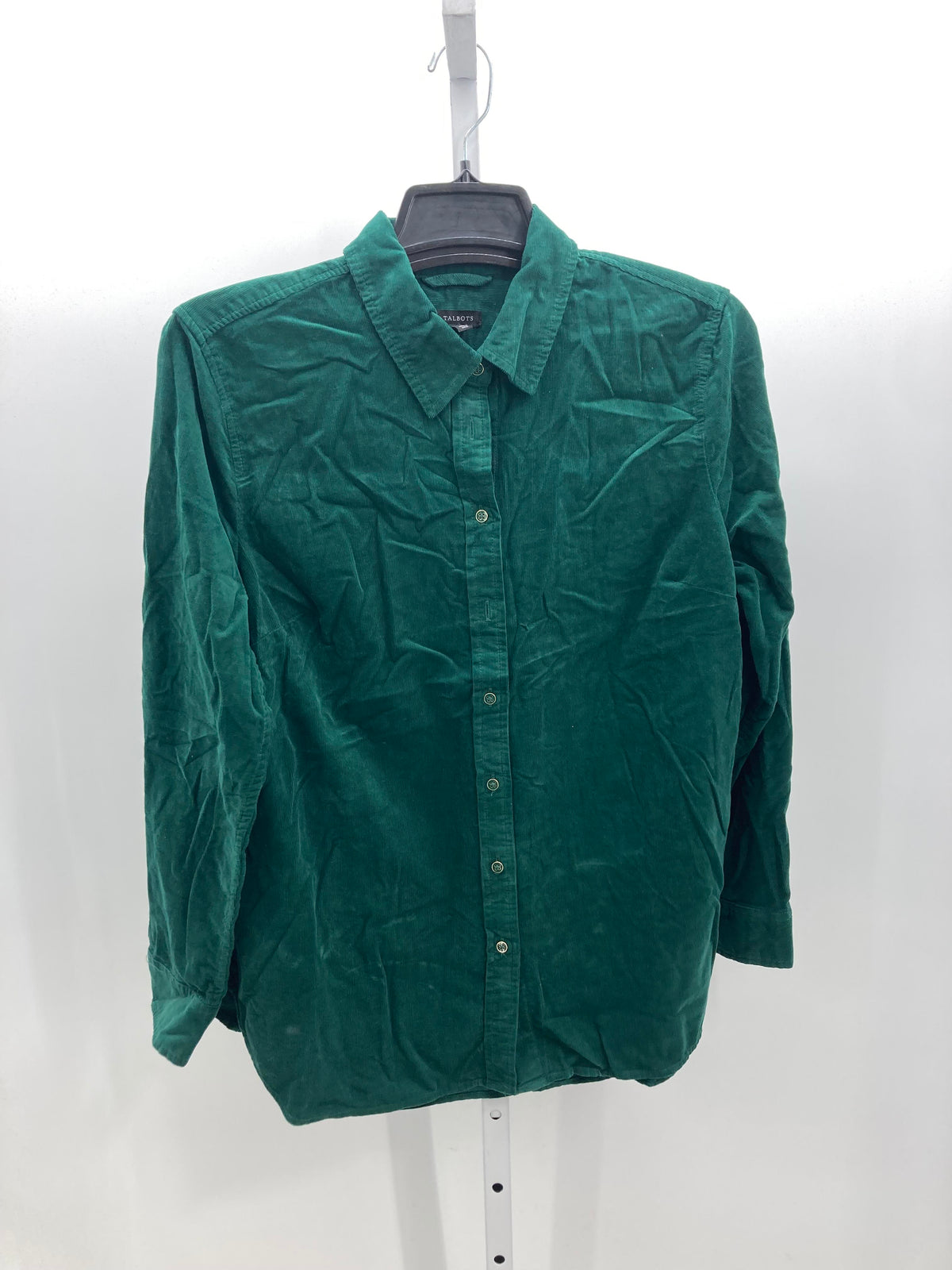 Talbots Size Large Misses Long Sleeve Shirt