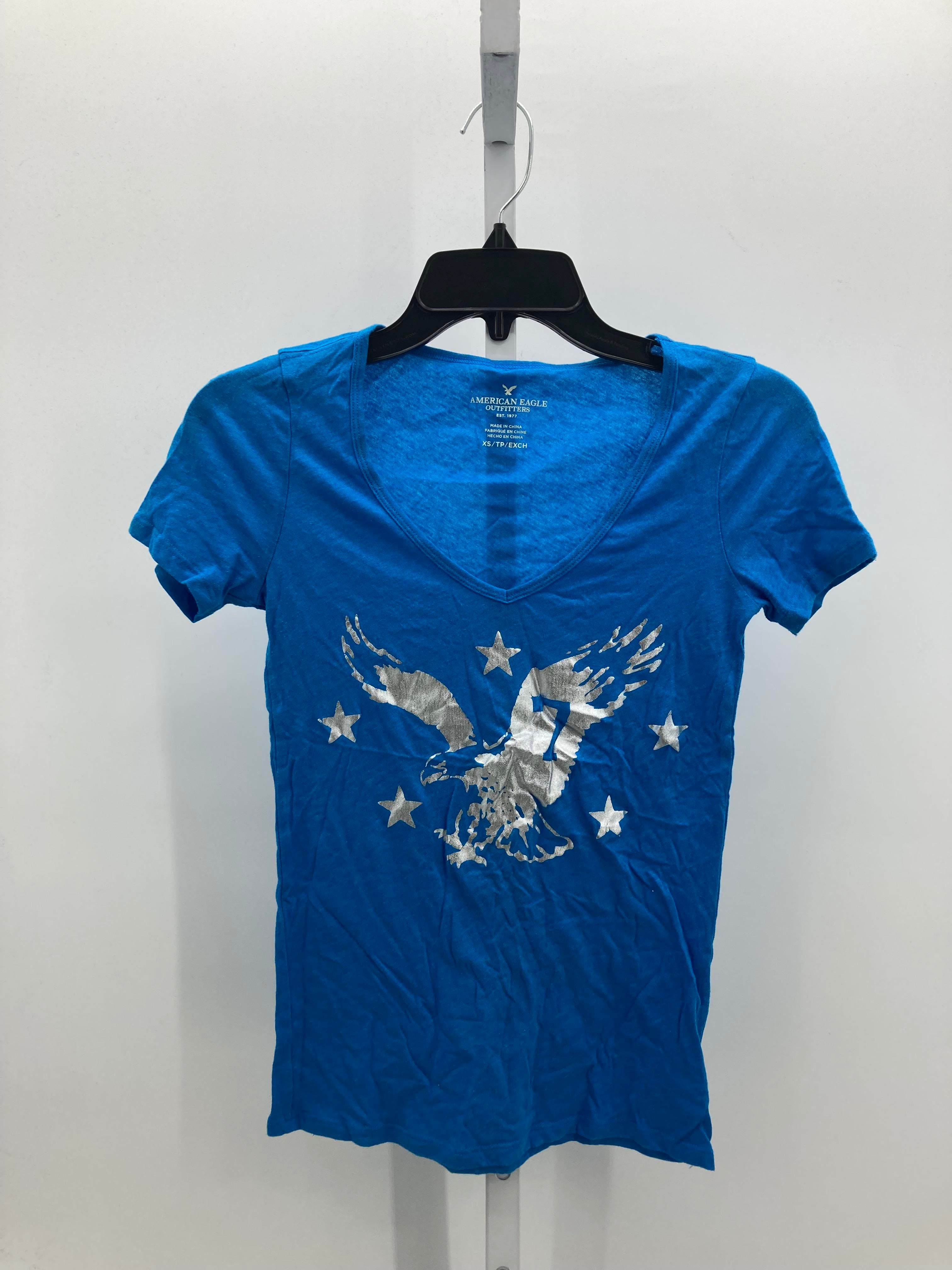 American Eagle Size X Small Juniors Short Sleeve Shirt