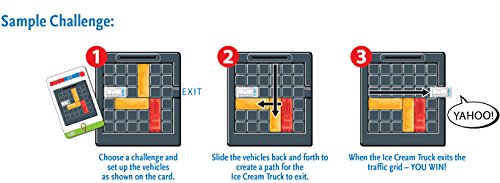 Thinkfun Rush Hour Junior - Traffic Jam Logic Game -