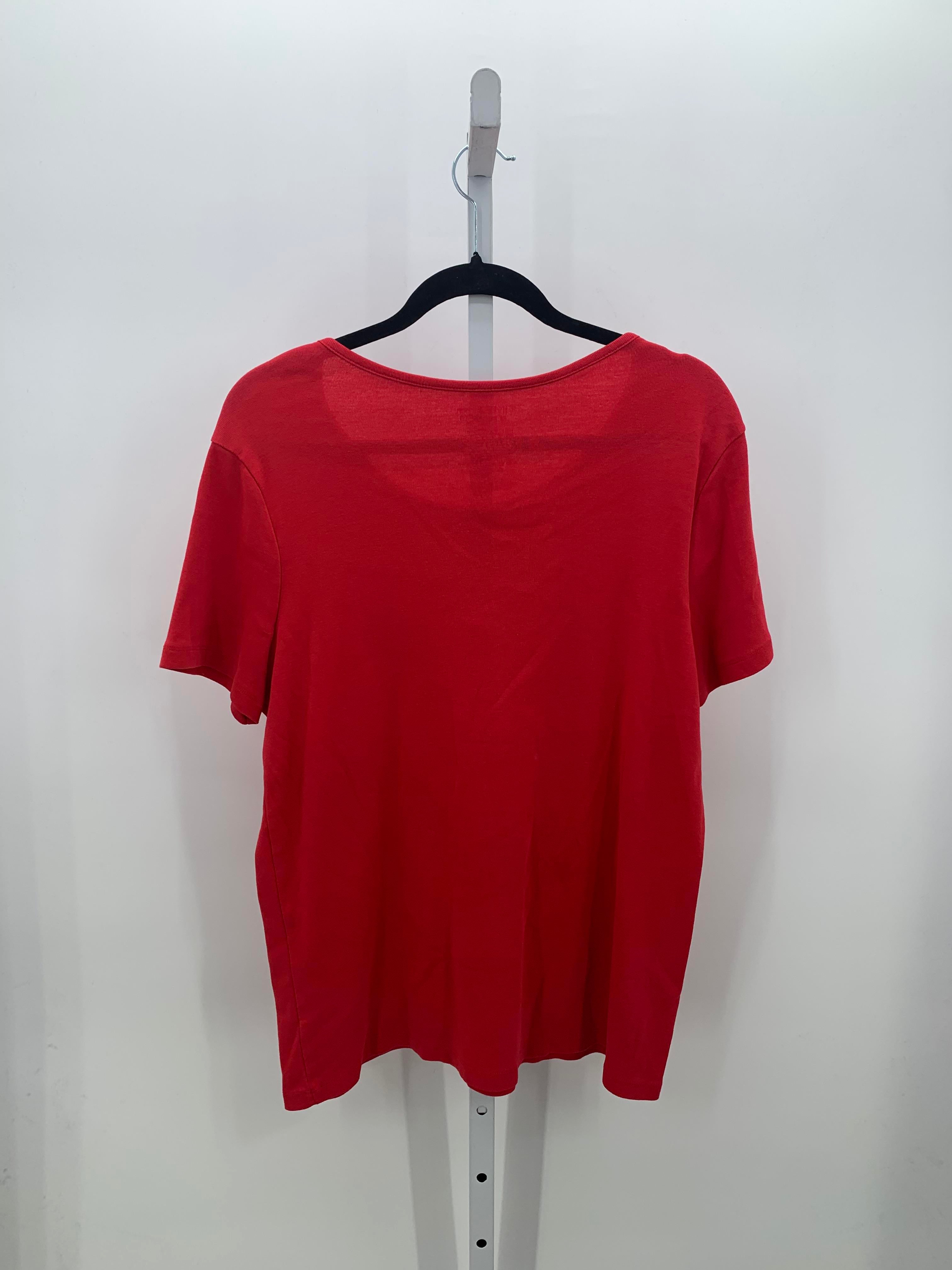 Time and Tru Size XXXL Misses Short Sleeve Shirt