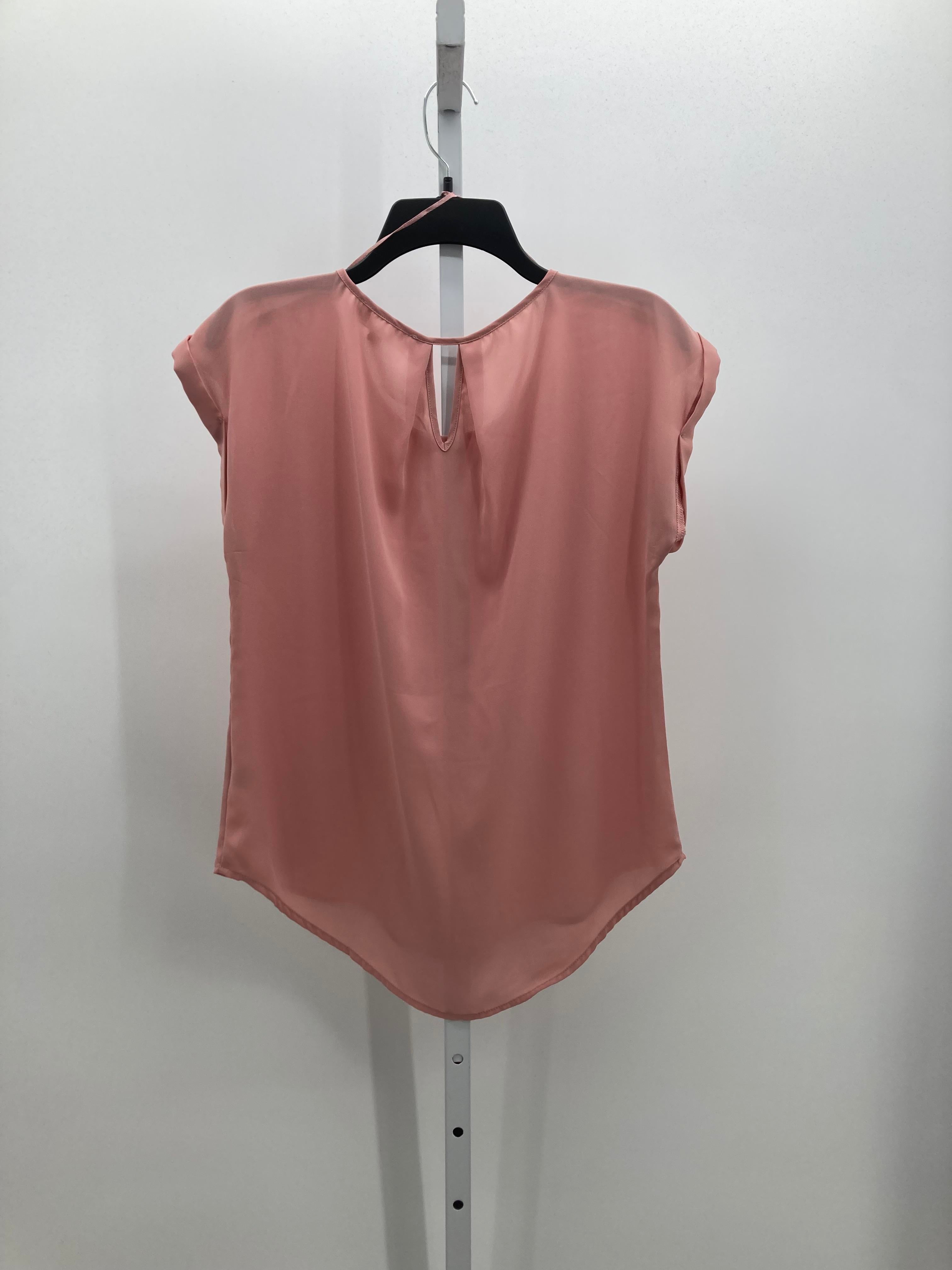 Pink Rose Size Medium Juniors Sleeveless Shirt