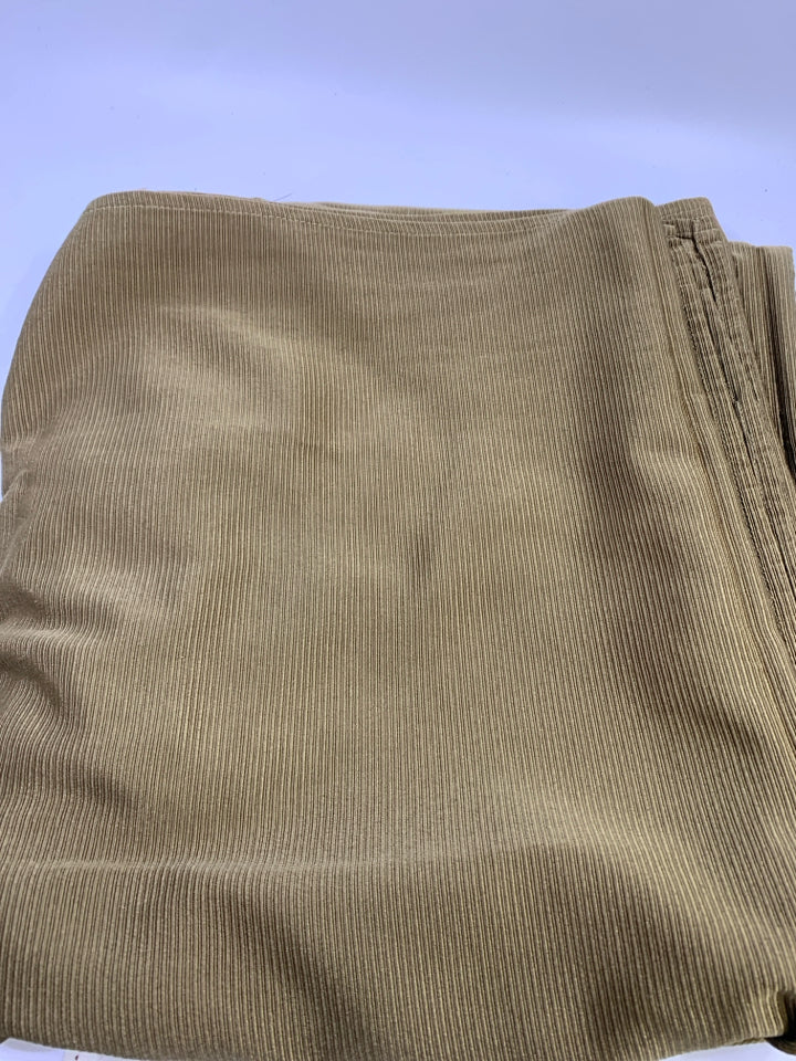 OLIVE GREEN TABLECLOTH.