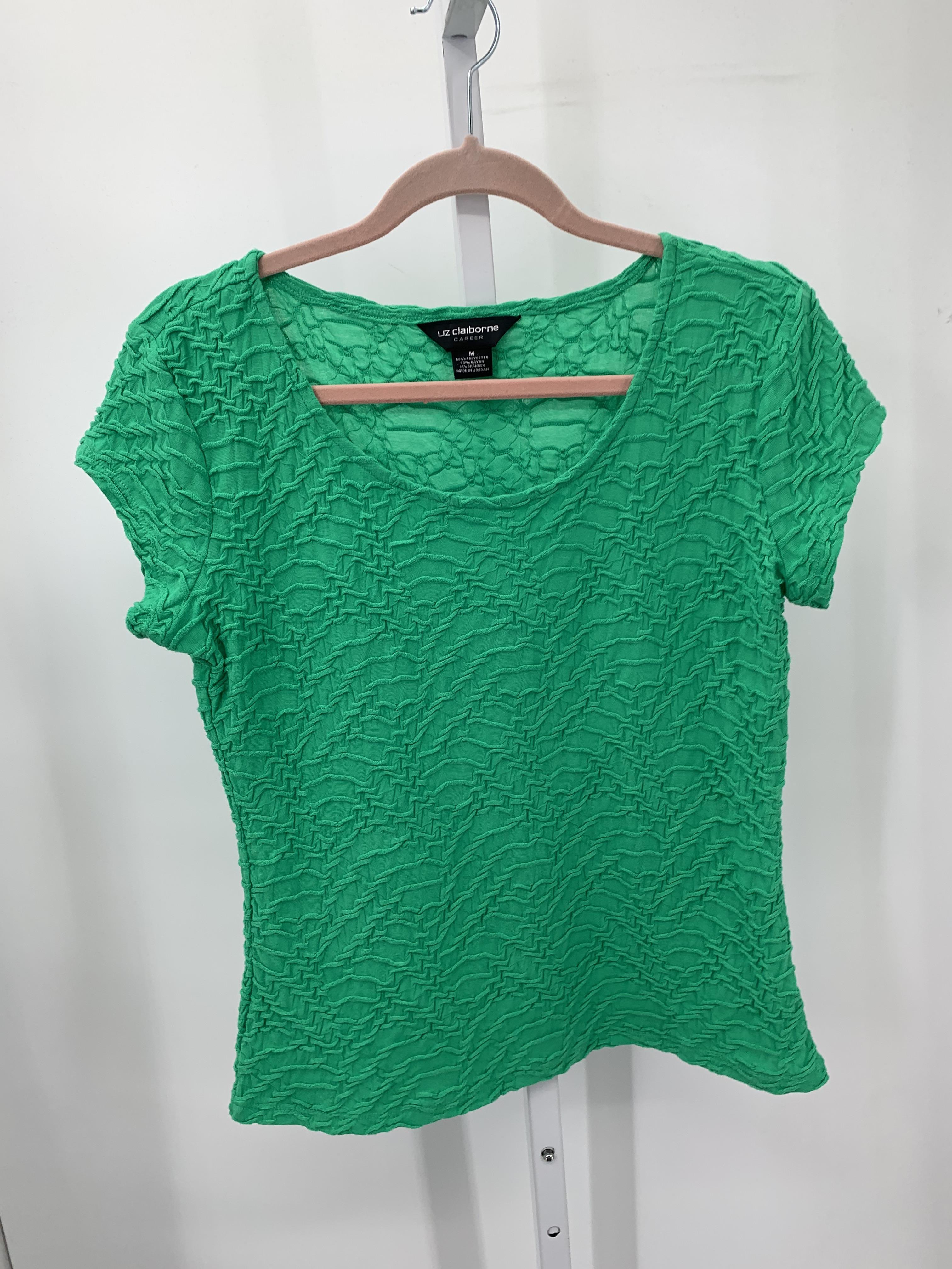 Liz Claiborne Size Medium Misses Short Sleeve Shirt
