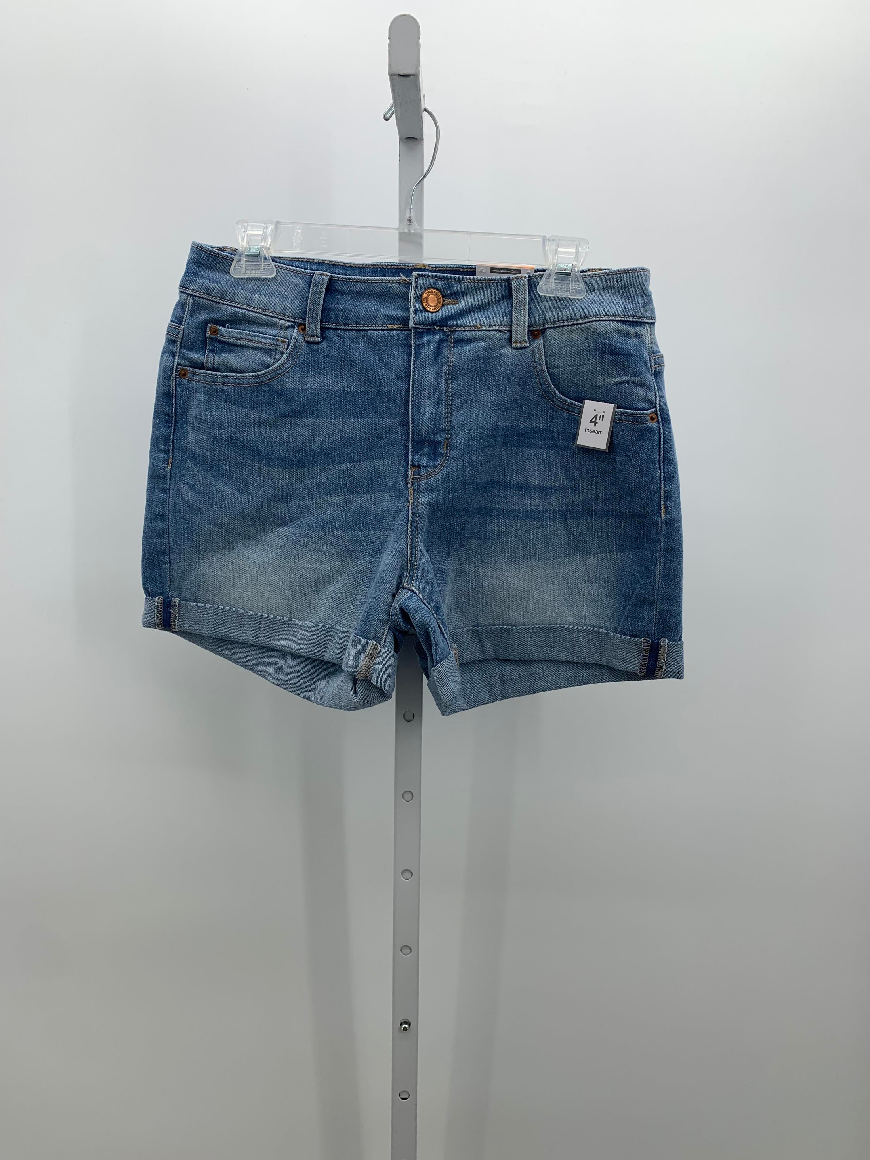 Time and Tru Size 8 Misses Shorts
