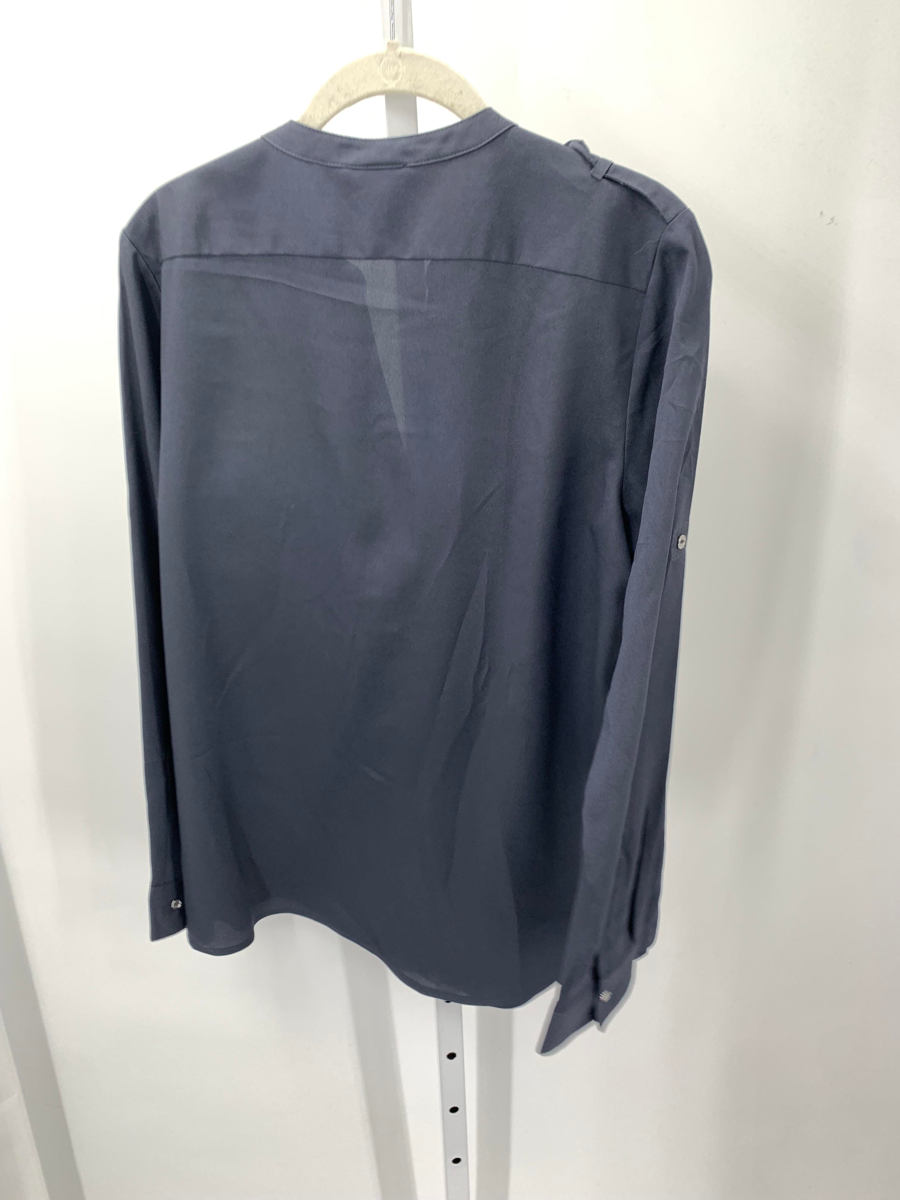 Calvin Klein Size Medium Misses Long Sleeve Shirt