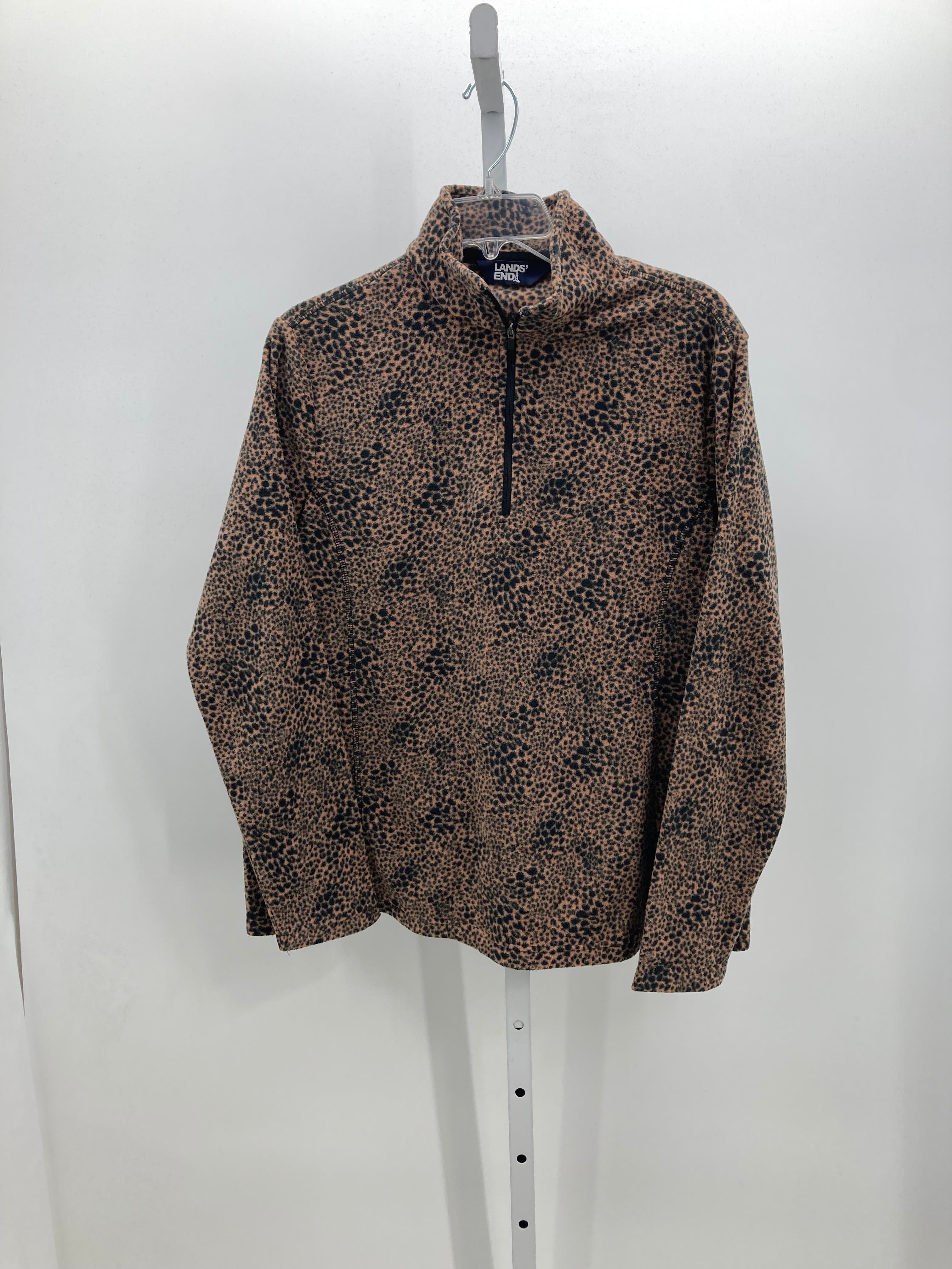Lands End Size Large Misses Long Sleeve Shirt