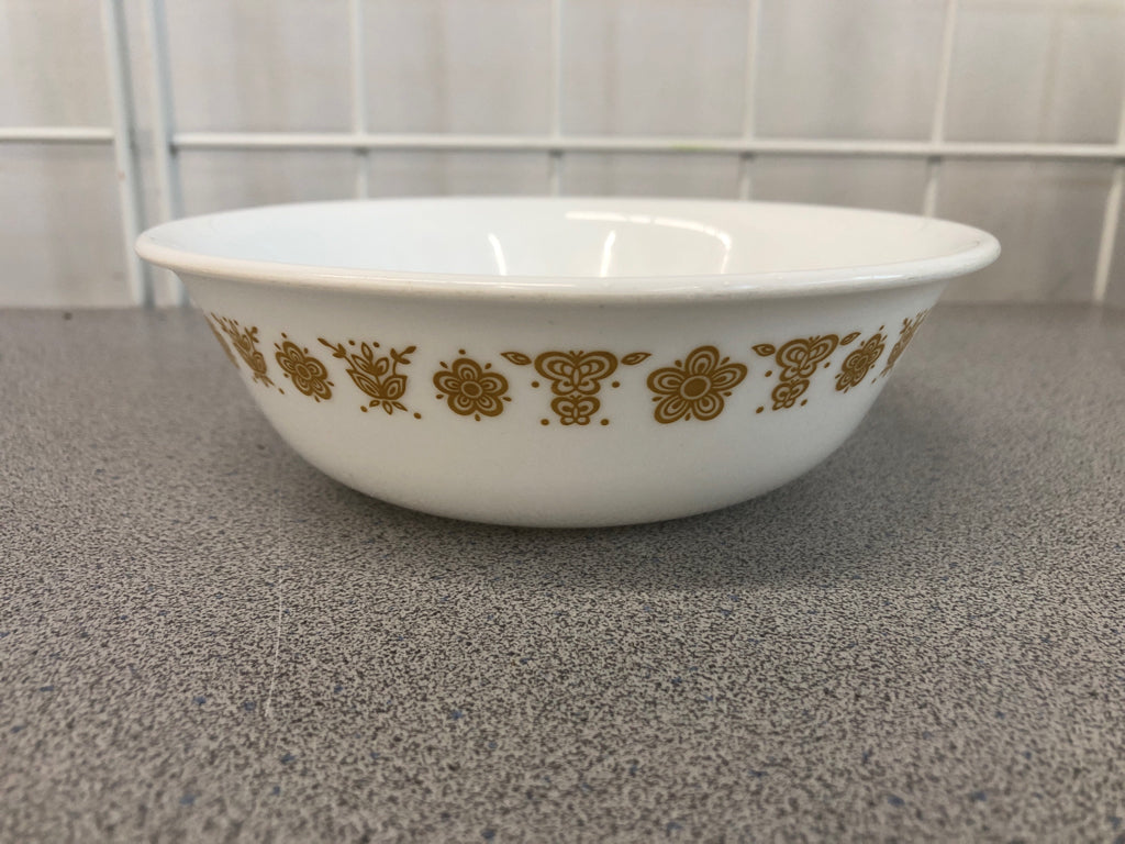 24PC CORELLE BUTTERFLY DISH SET - SRV FOR 4.
