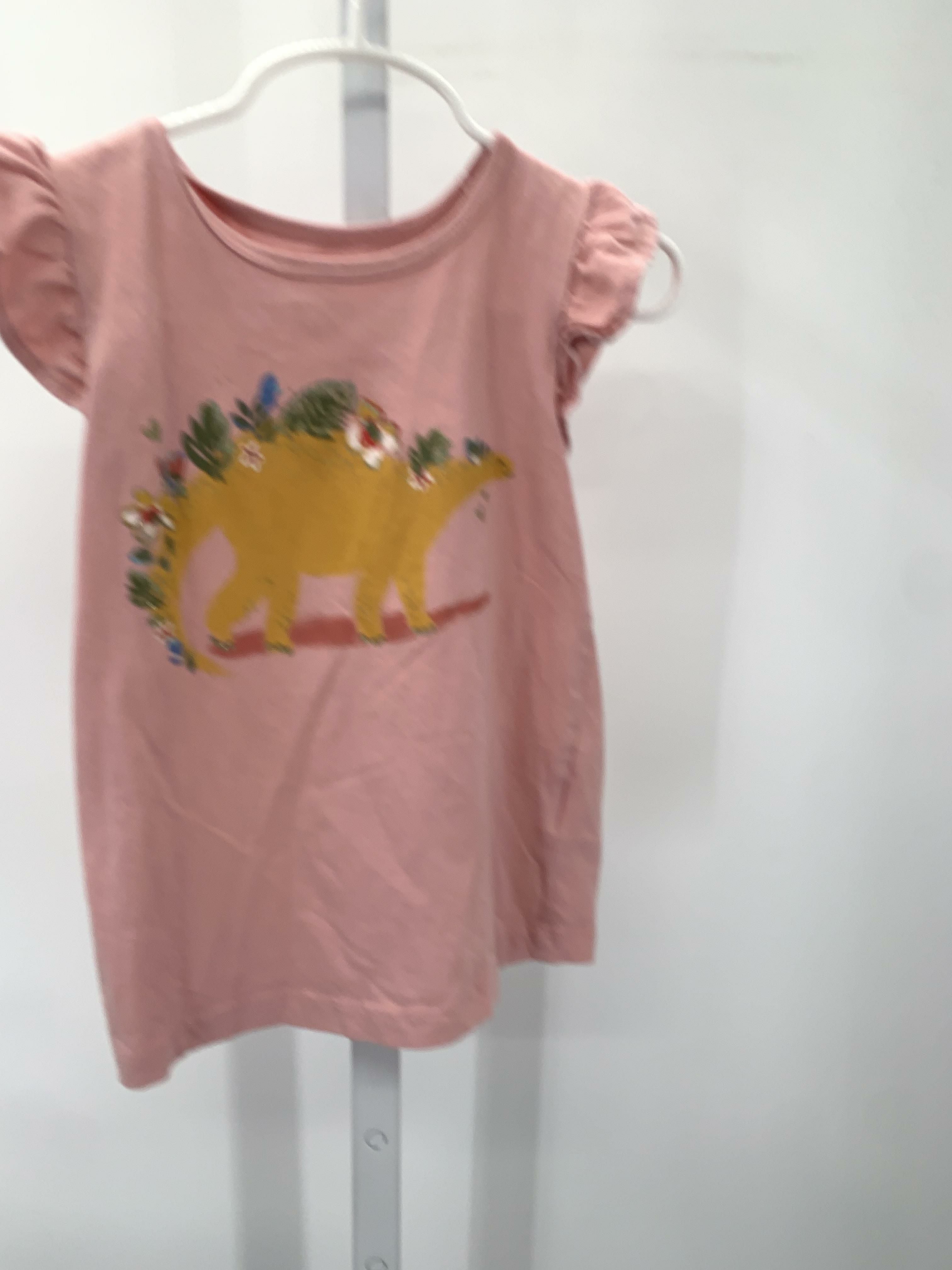 Carters Size 4T Girls Short Sleeve Shirt