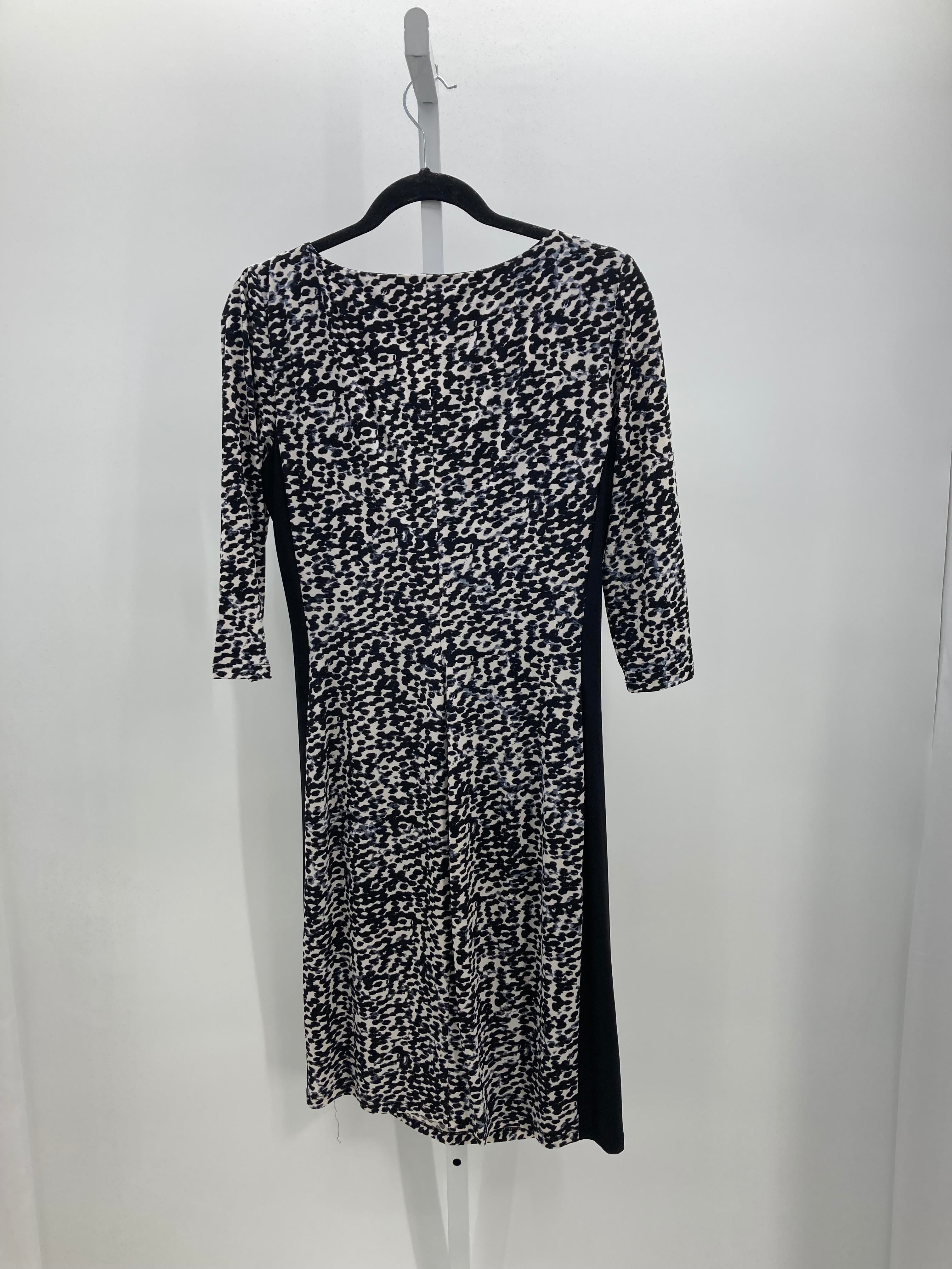 Ralph Lauren Size 10 Misses 3/4 Sleeve Dress