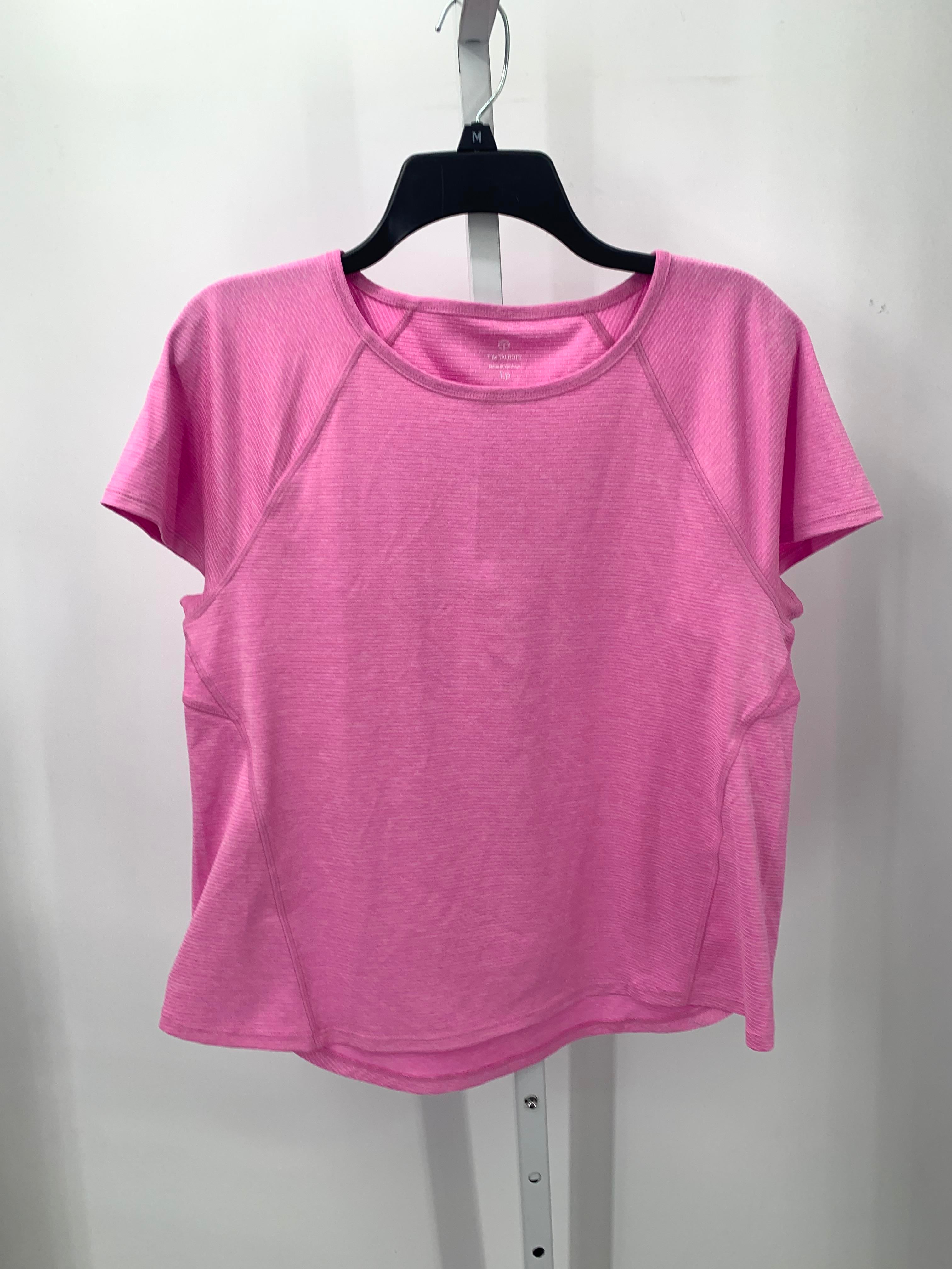 Talbots Size Large Petite Petite Short Sleeve Shirt