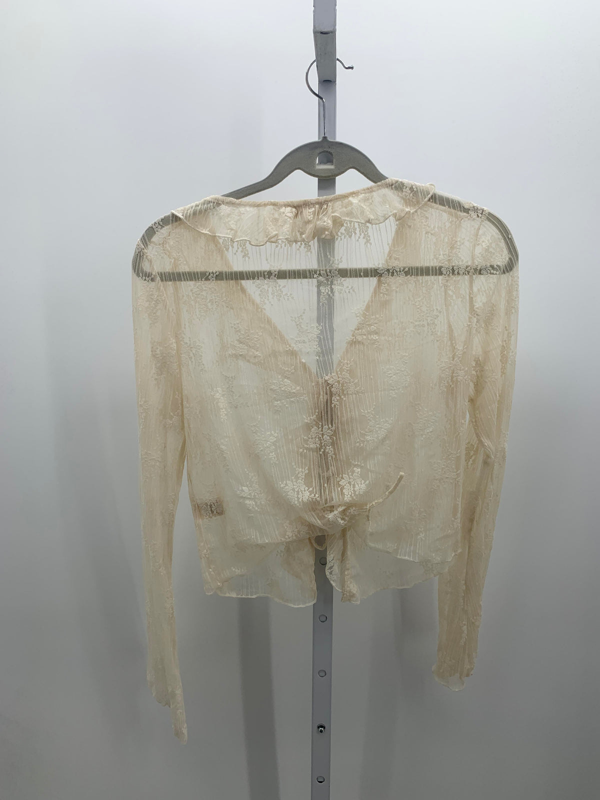 Size Large Juniors Long Sleeve Shirt