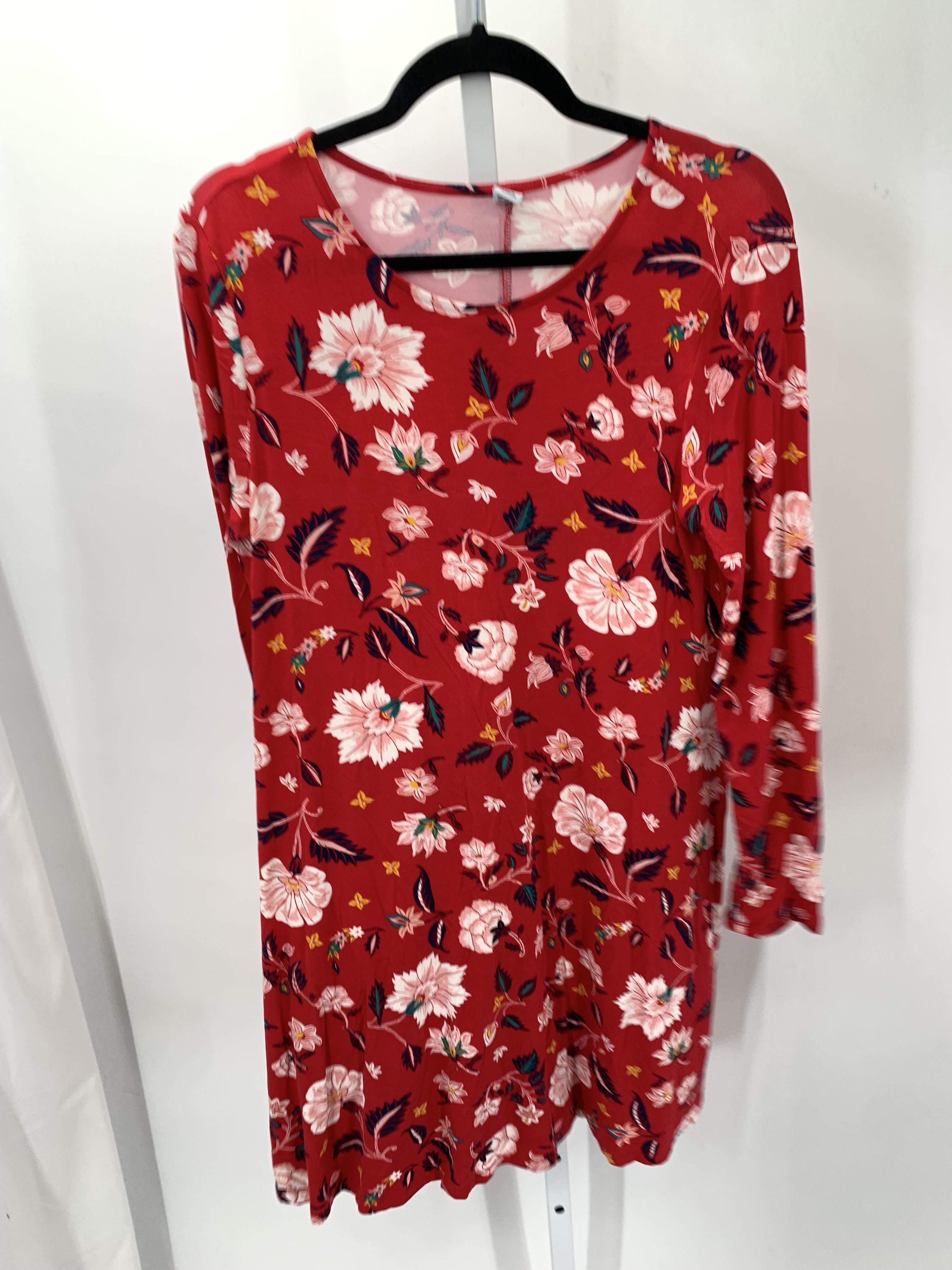 Old Navy Size Medium Misses Long Sleeve Dress