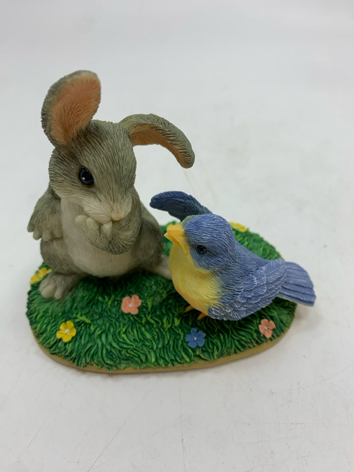 "A LITTLE BIRD TOLD ME" CHARMING TAILS FIGURINE.