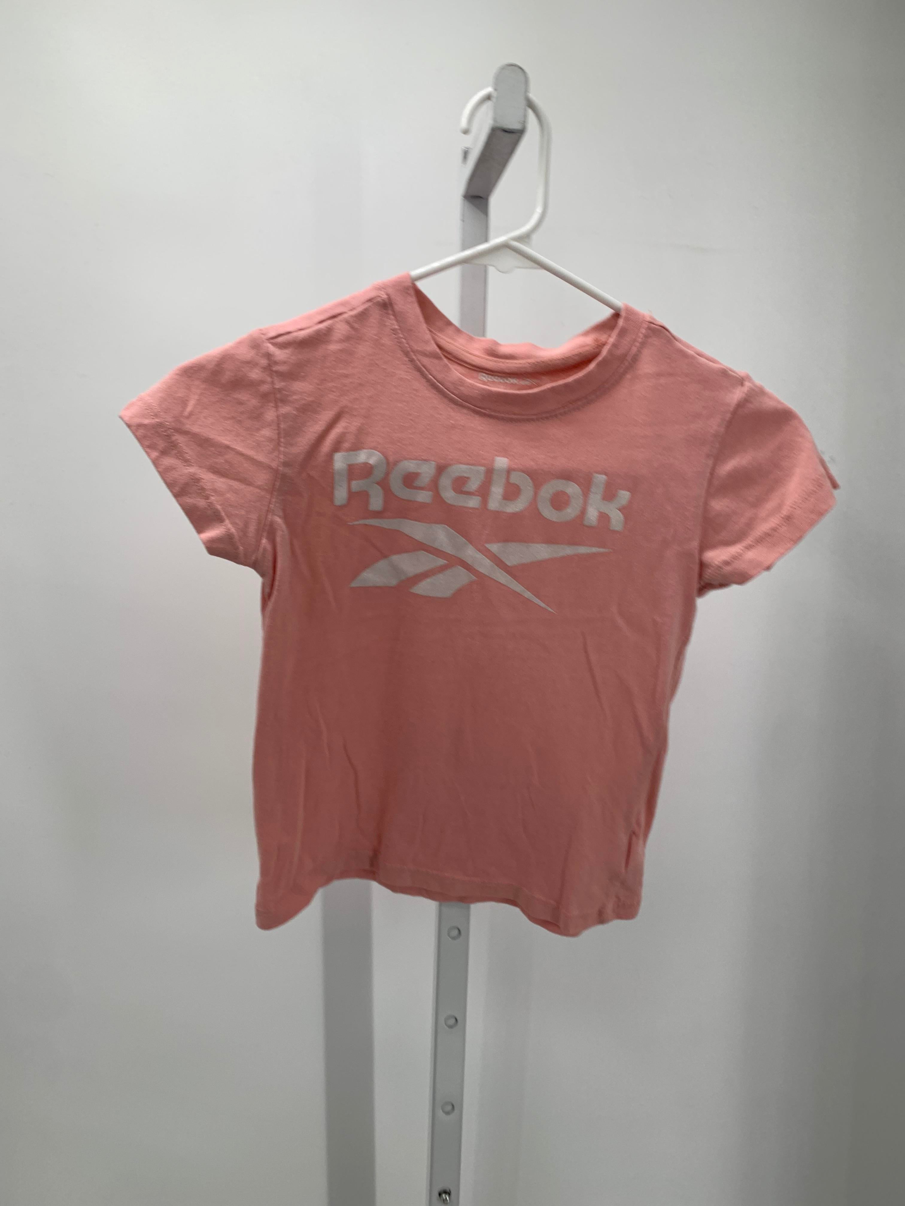 Reebok Size 7 Girls Short Sleeve Shirt