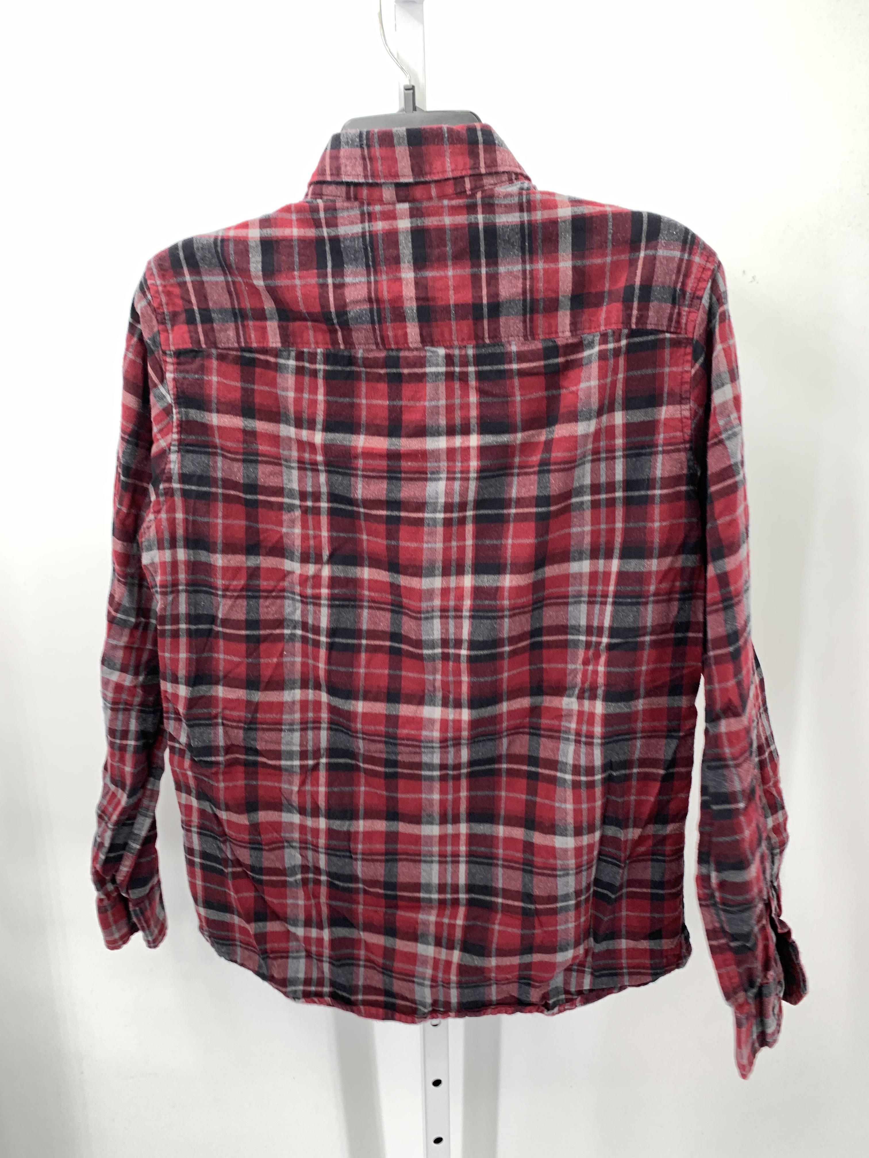 GREY PLAID BTN DOWN