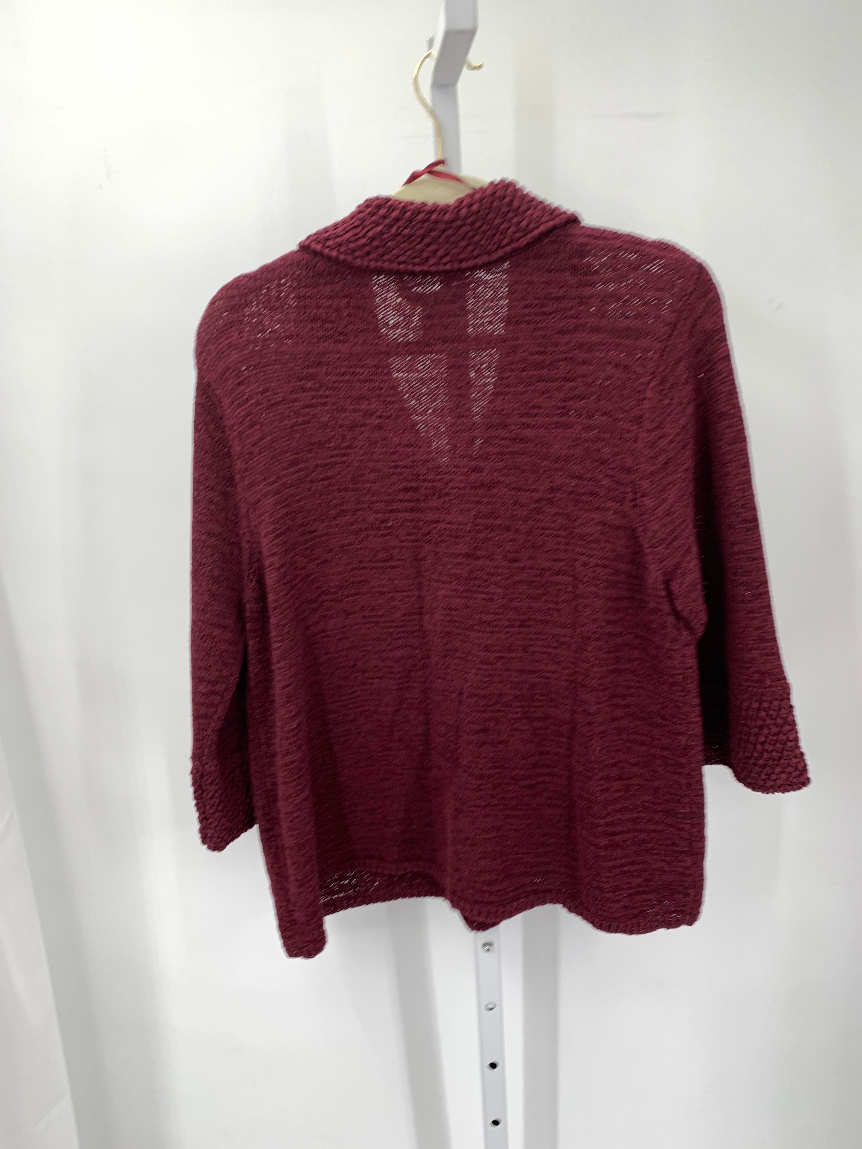 Carole Little Size 2X Womens Long Slv Sweater