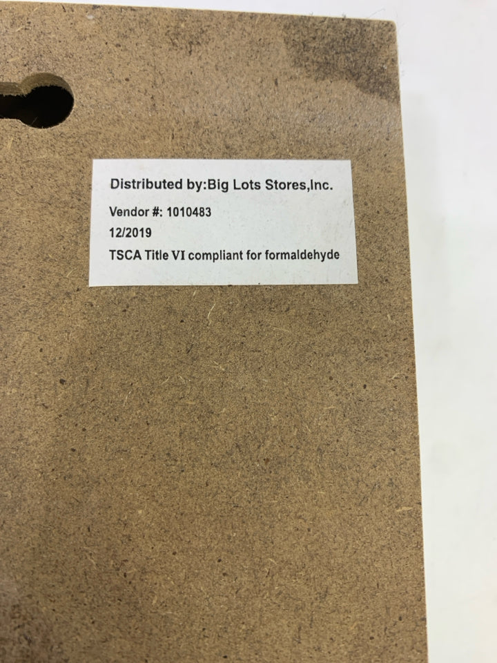 "BE YOURSELF TODAY" WOOD BLOCK SIGN.