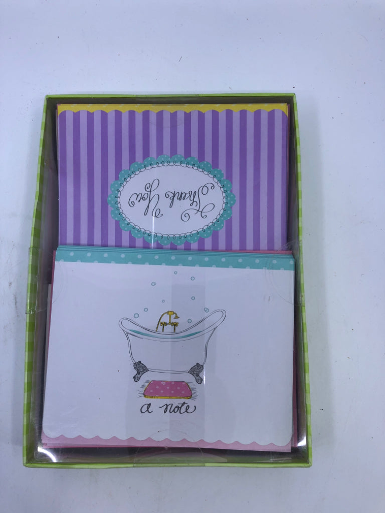 NIP THANK YOU CARDS.