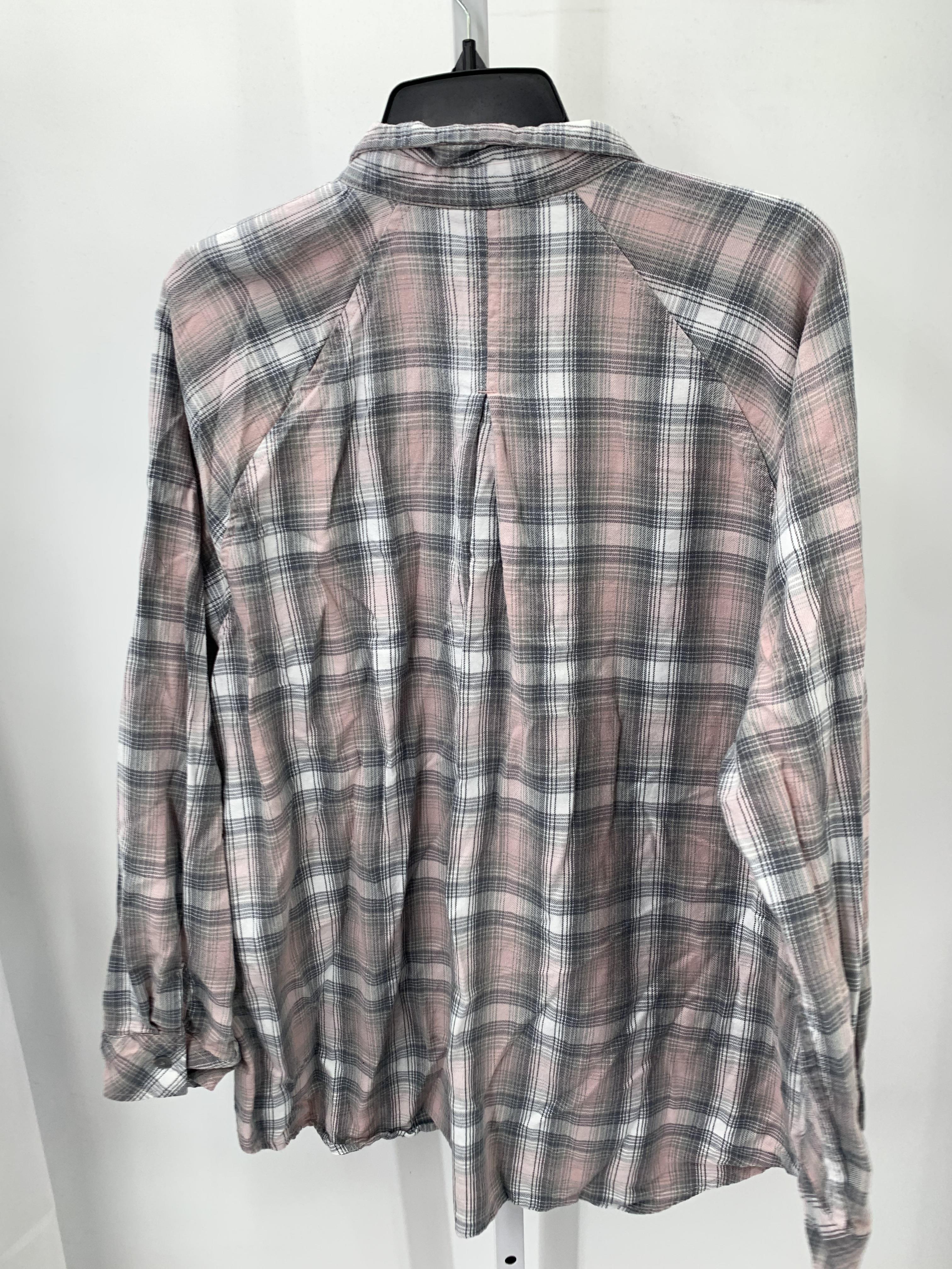 Eddie Bauer Size Extra Large Misses Long Sleeve Shirt